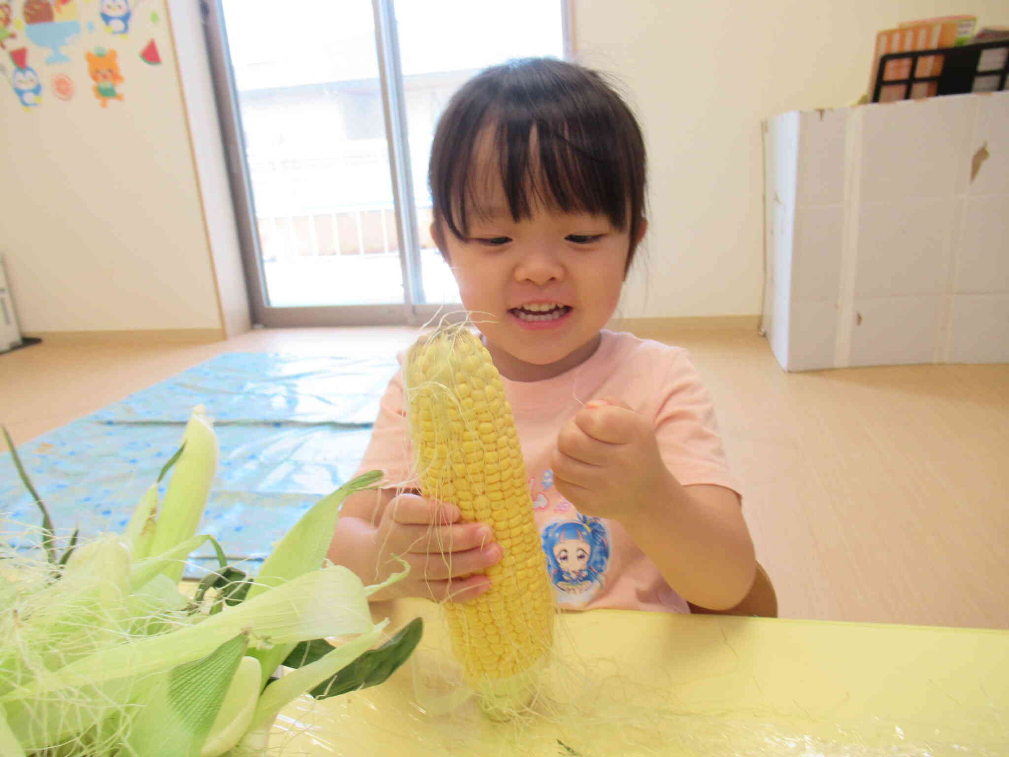 おひげやわらかい♪