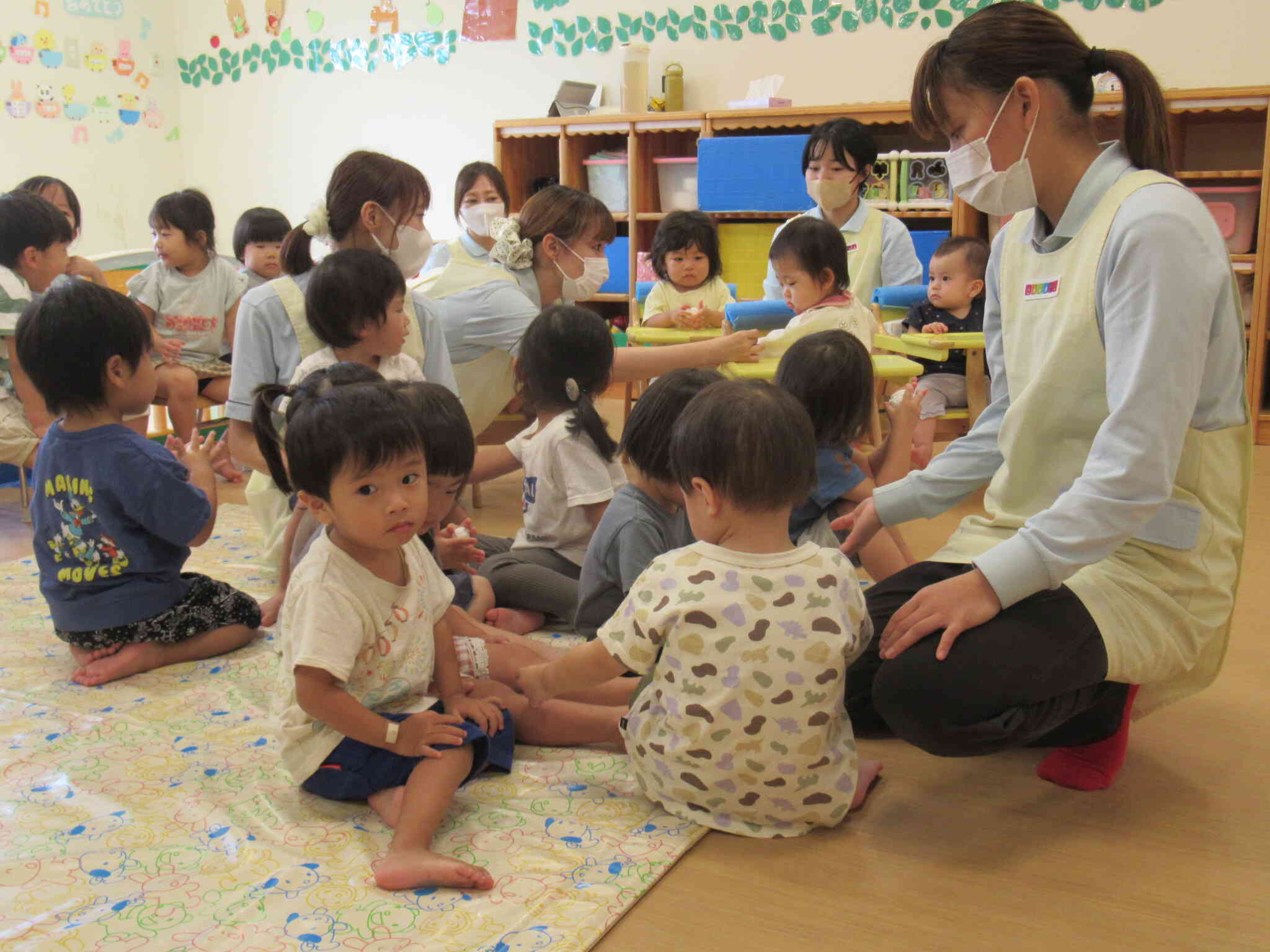 まーるいまーるいお月見団子☆