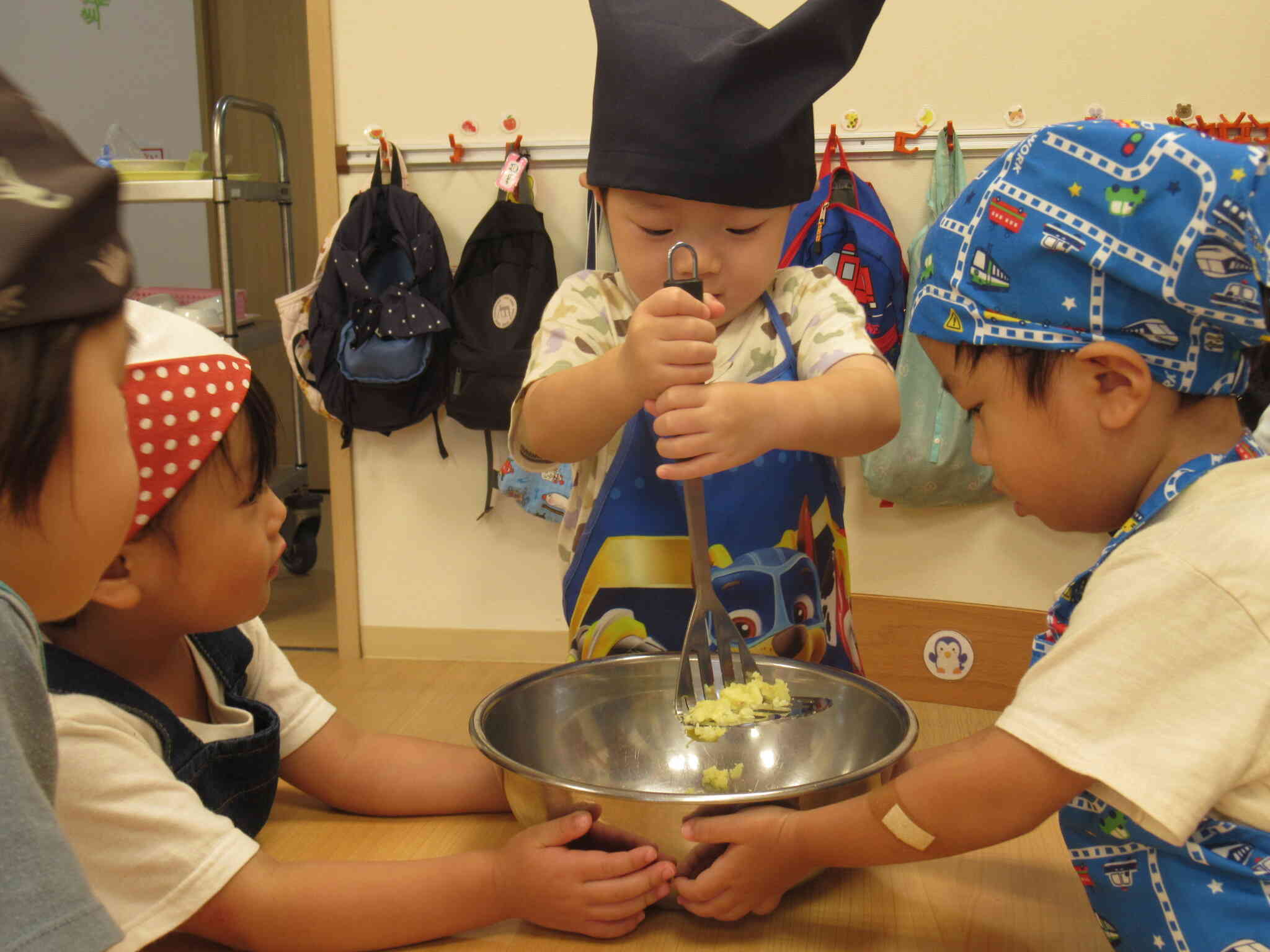 みんなで協力し合って・・・☆