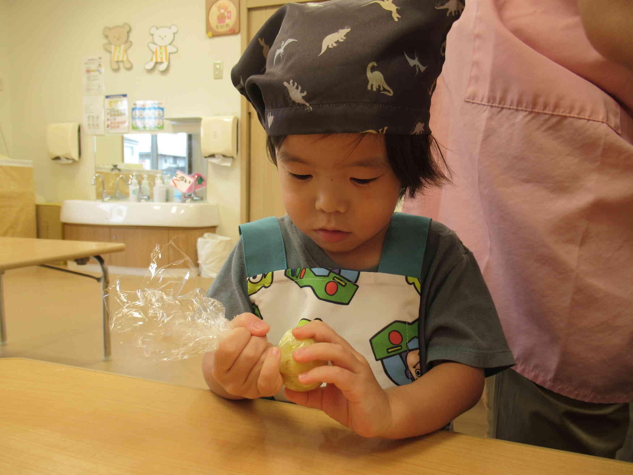 次はお団子にしていきます