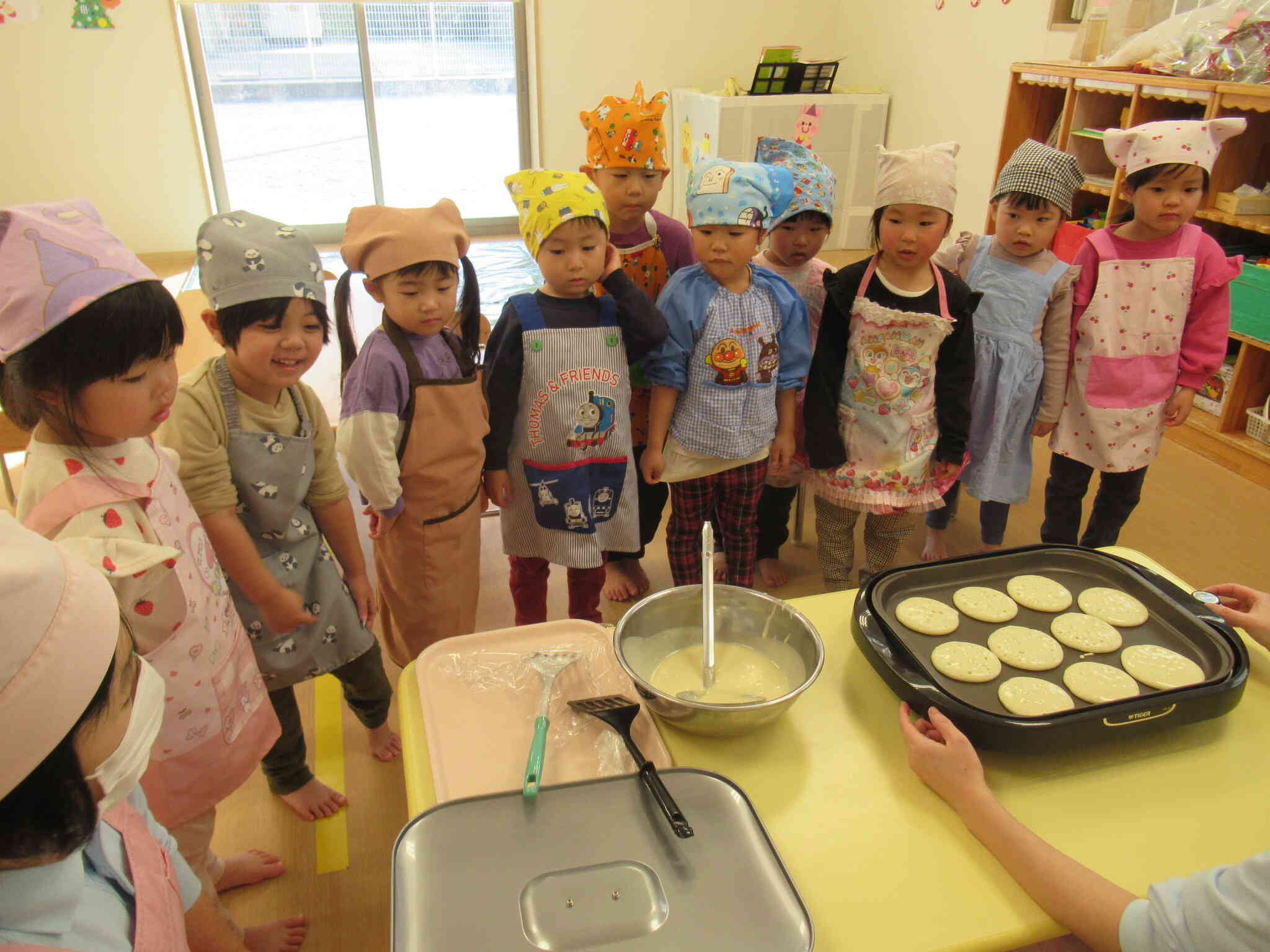 ホットケーキを作ってみよう！