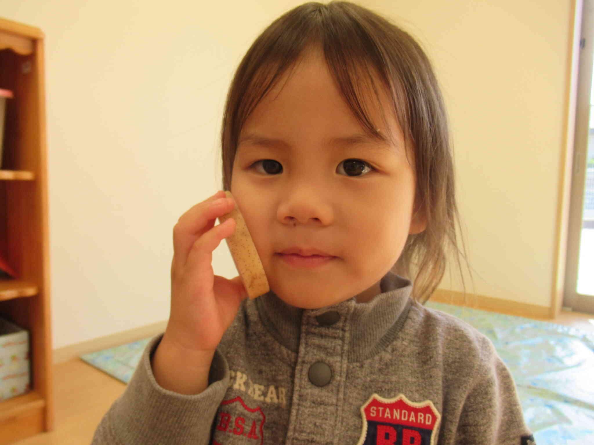 れんこん冷たいよ♪