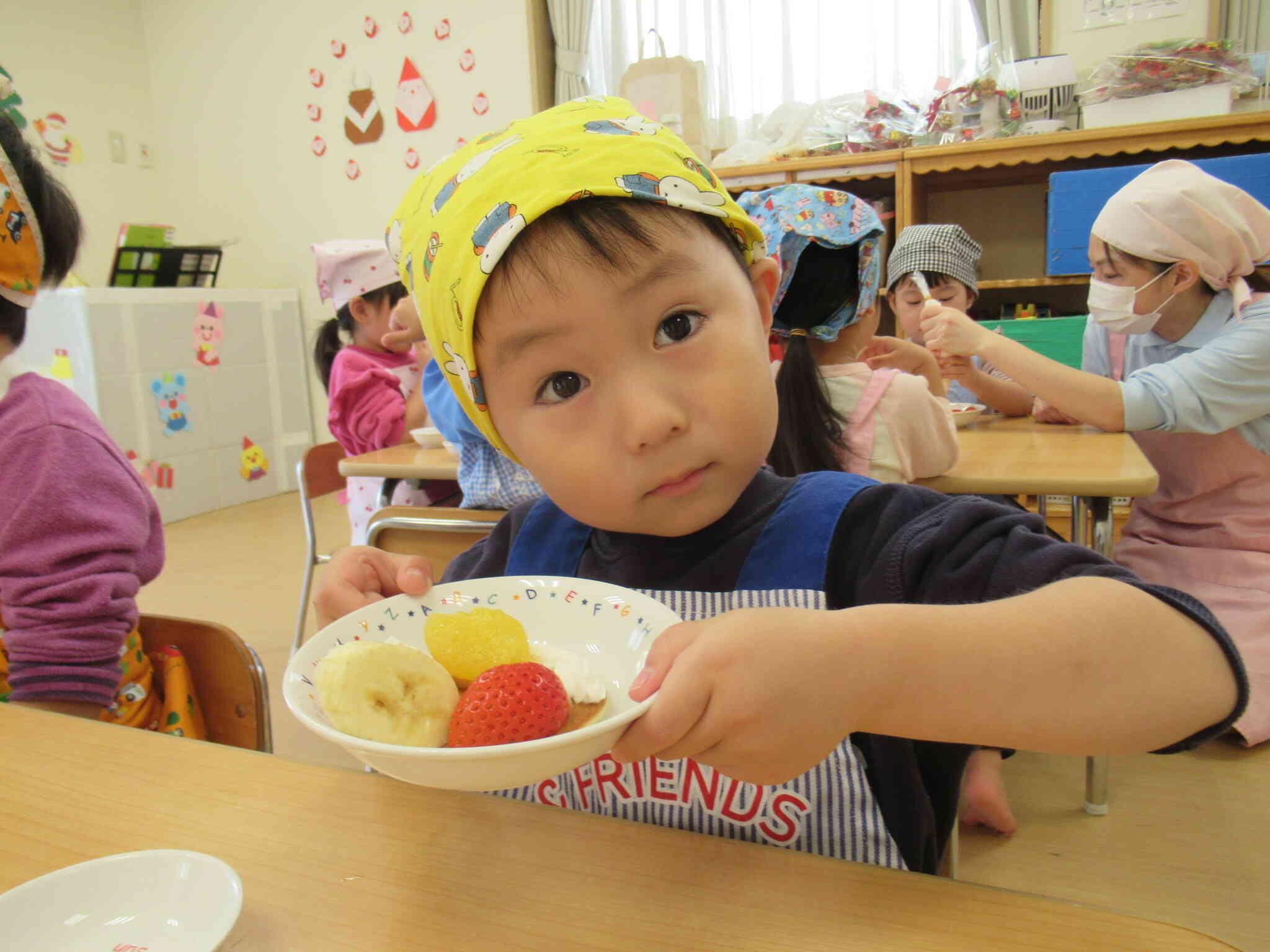 クリスマスケーキできたよ！