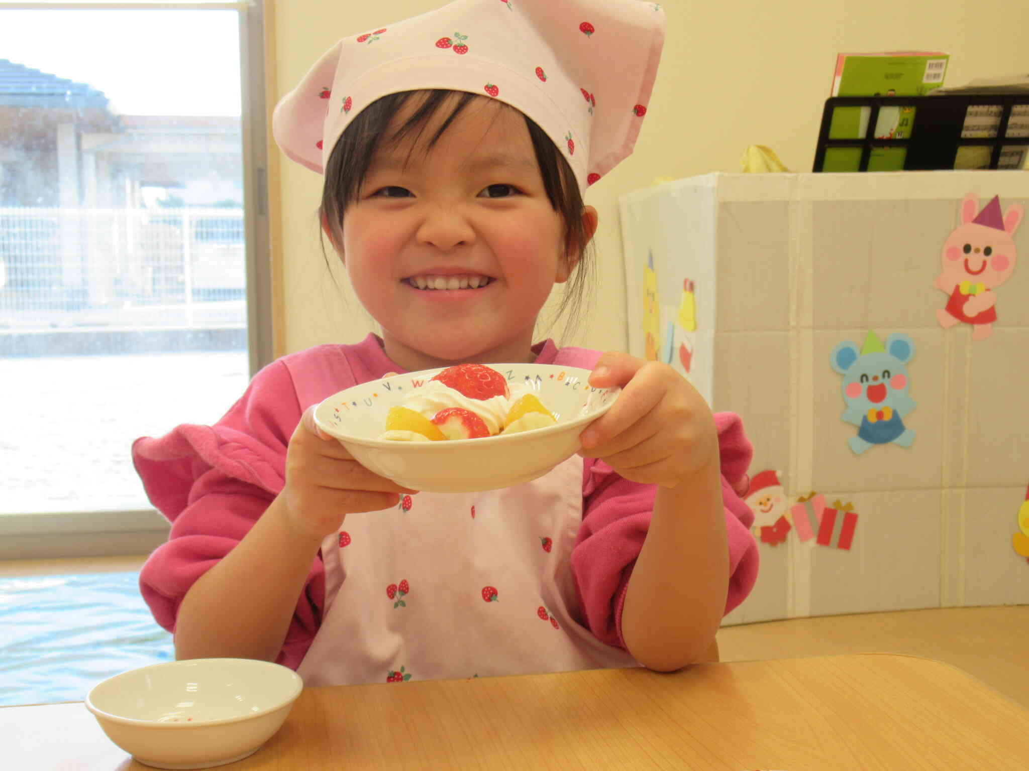 クリスマスケーキを作ってみよう♪～りす組さん～