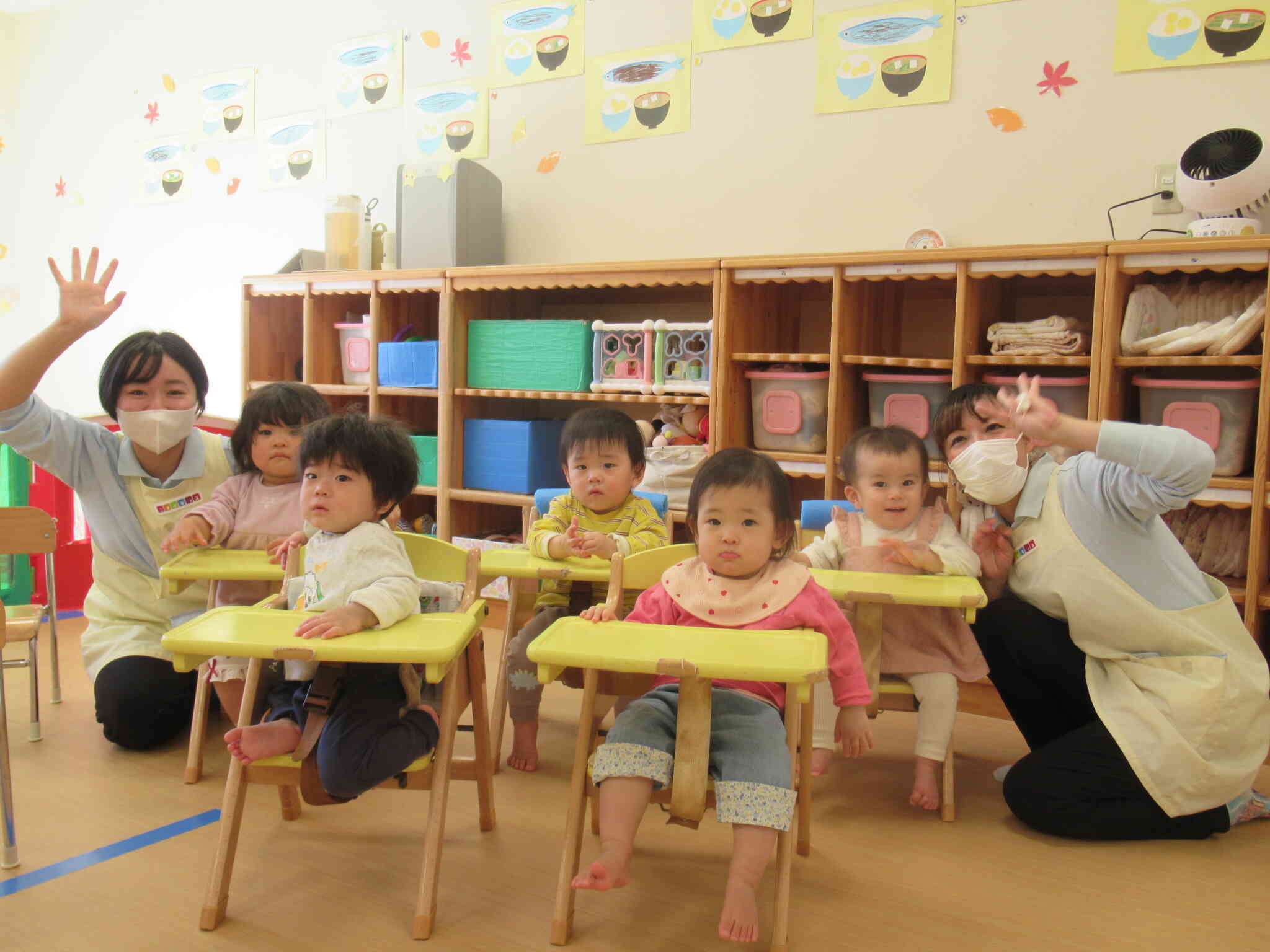 ひよこぐみさーん！！はーい♡元気いっぱいのお返事ありがとう♡