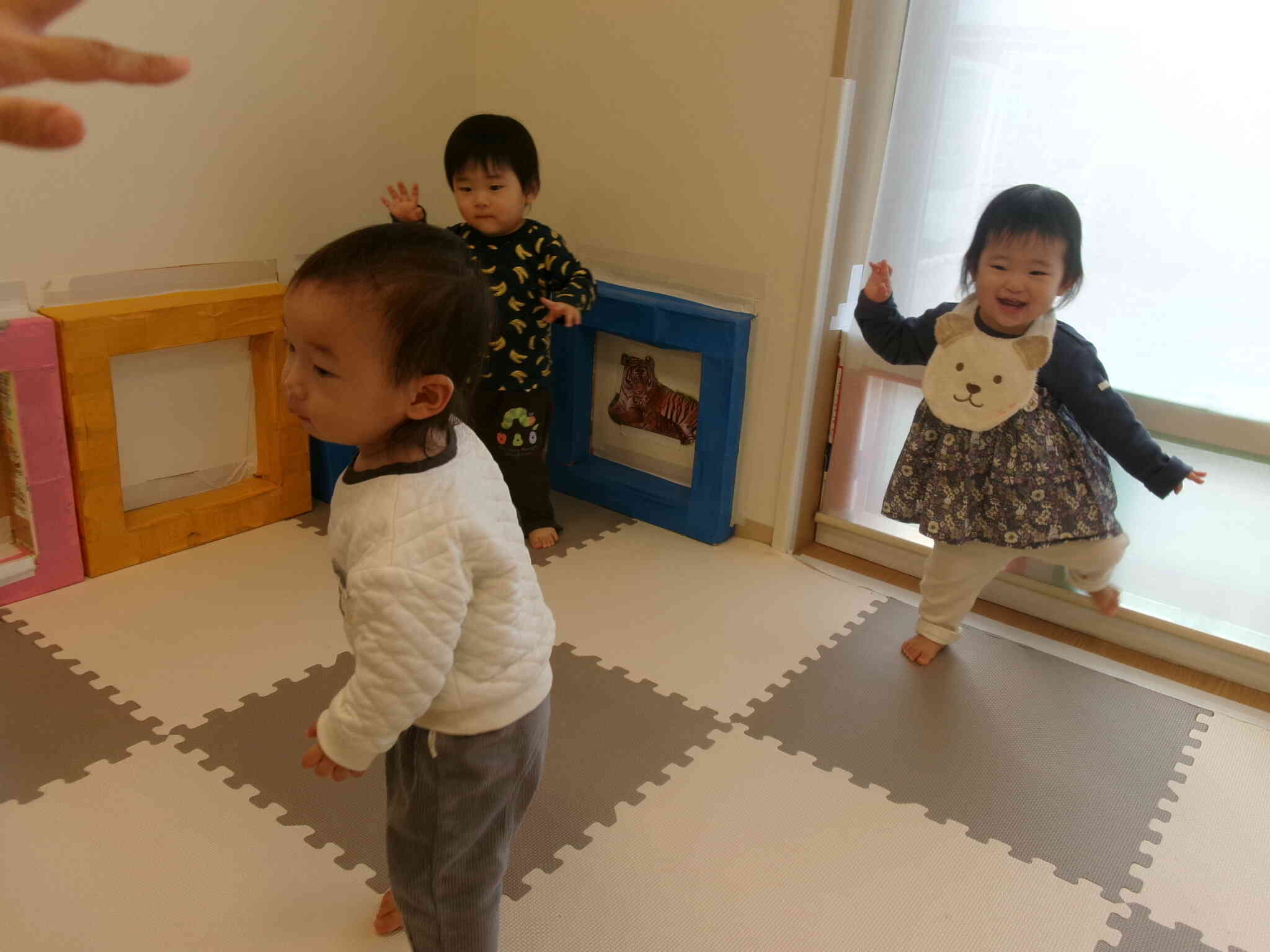 さくらさくらんぼのとんぼのめがねでは最後の決めポーズもバッチリ☆