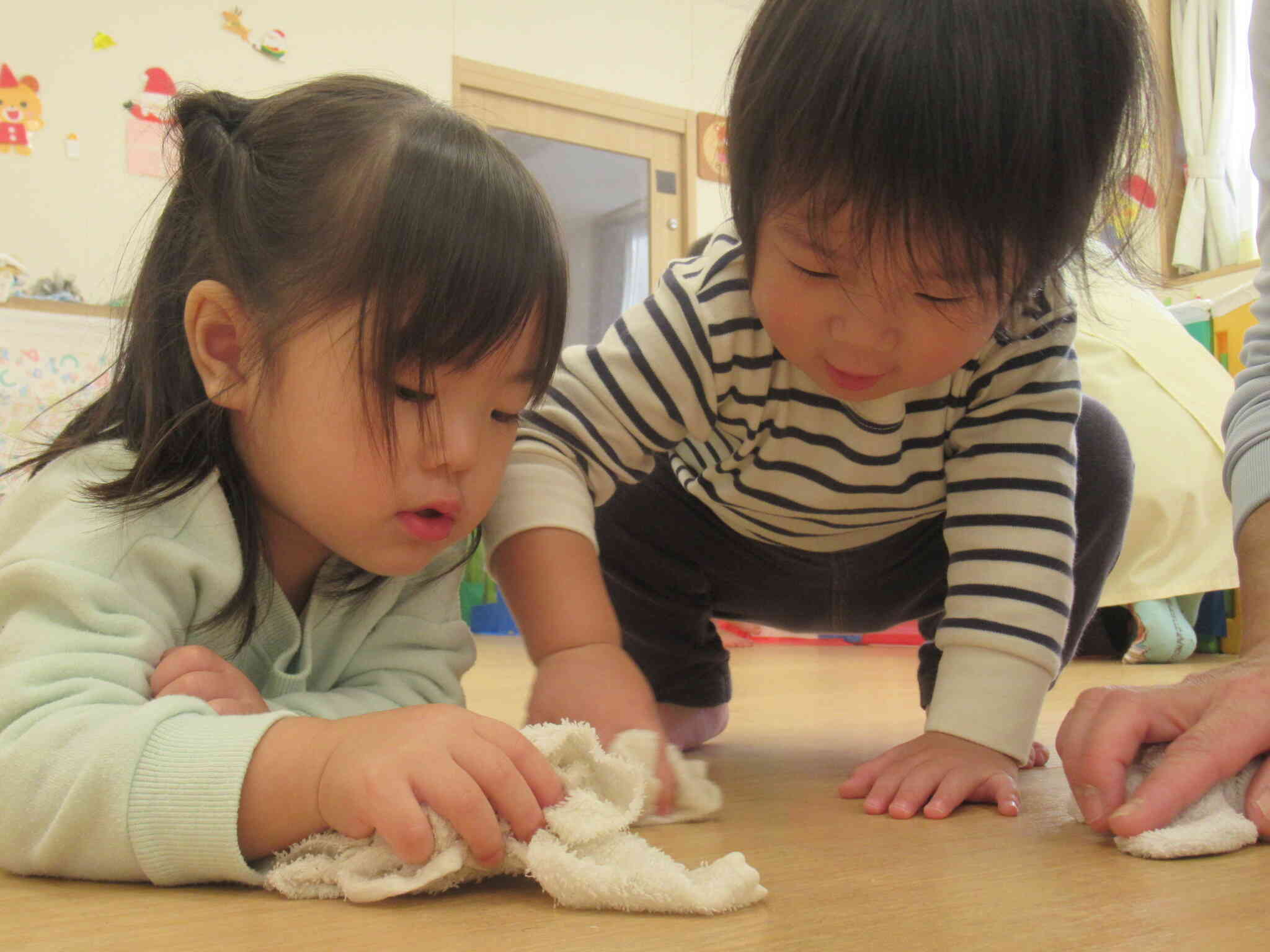 おそうじがんばるぞ〜！！