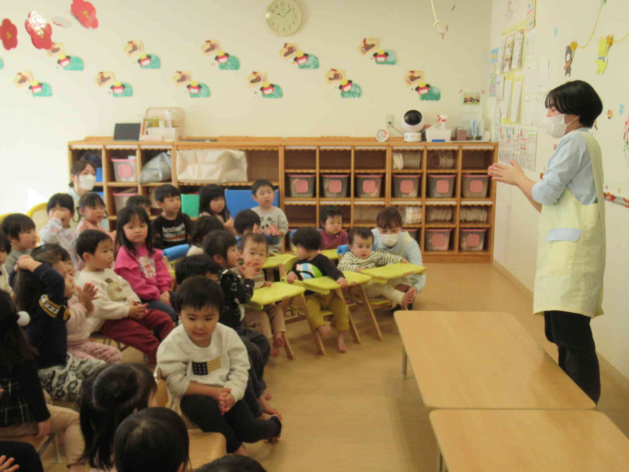 1月生まれのお誕生会①