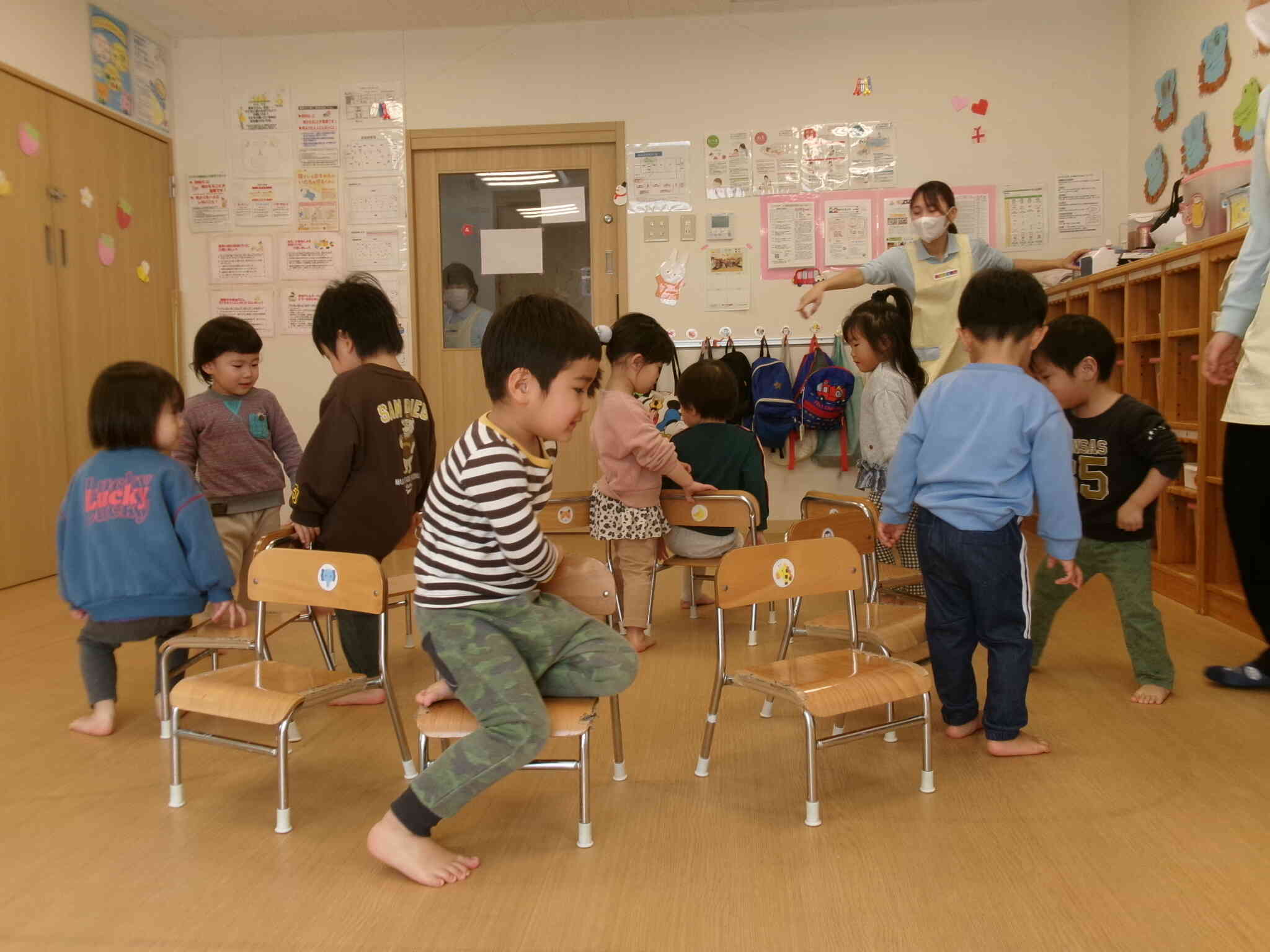 椅子取りゲーム！