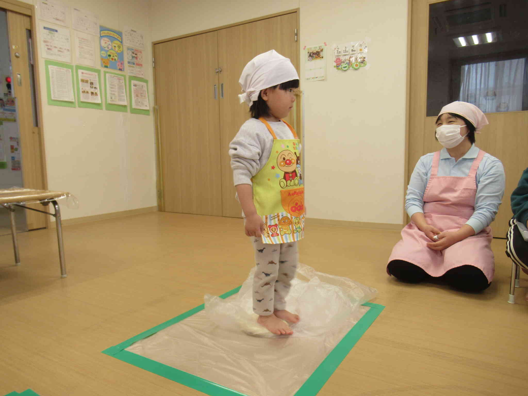 うどんを踏んでみよう！