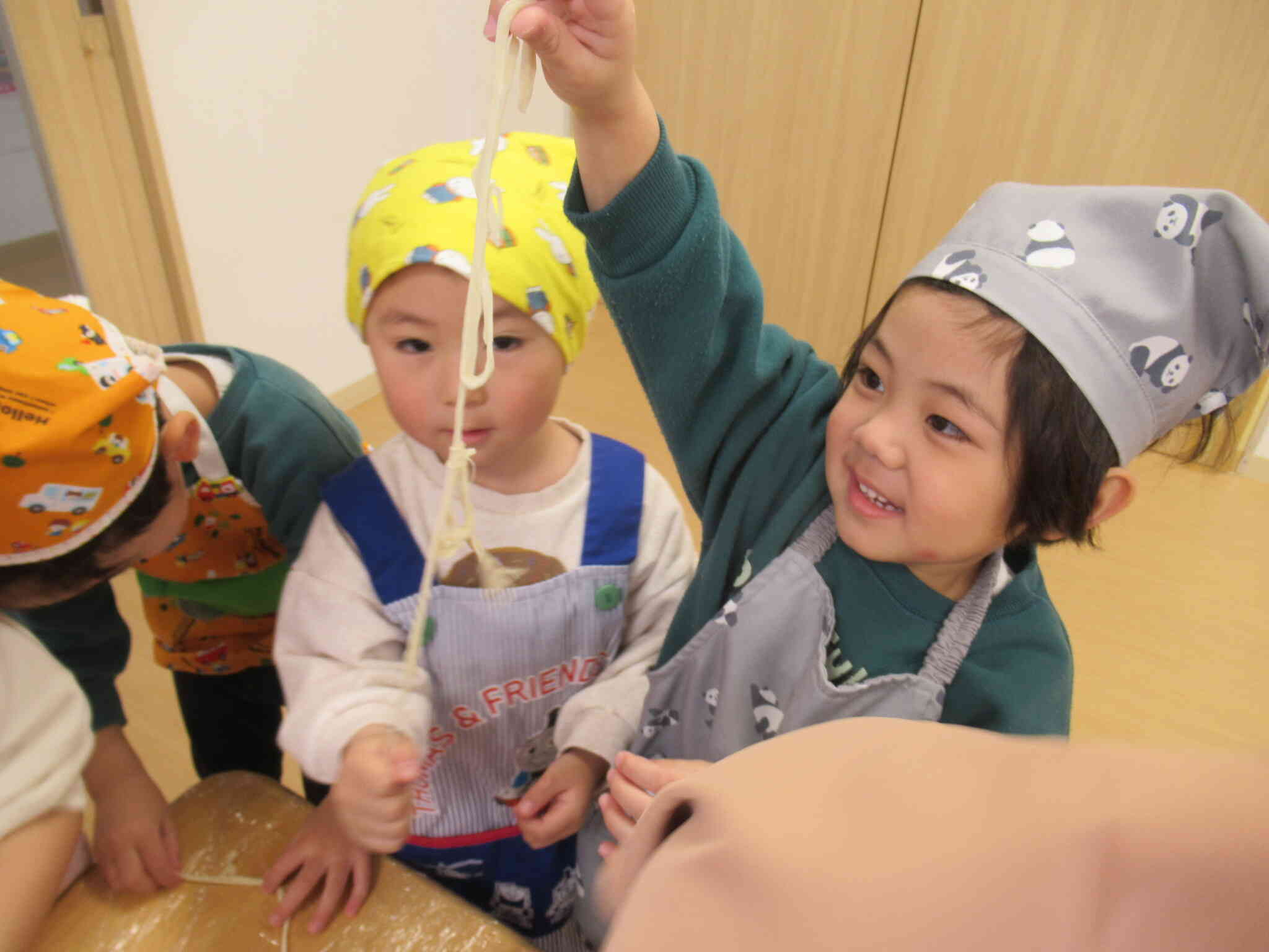 うどんを触ってみよう！