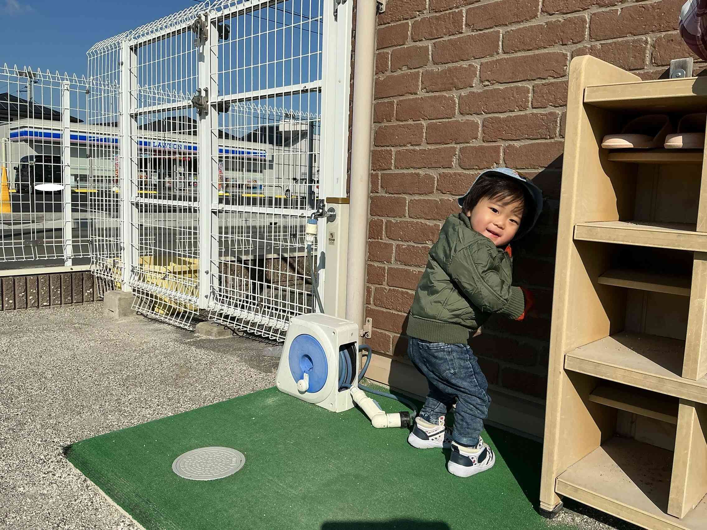 お外あそびも大好き♡