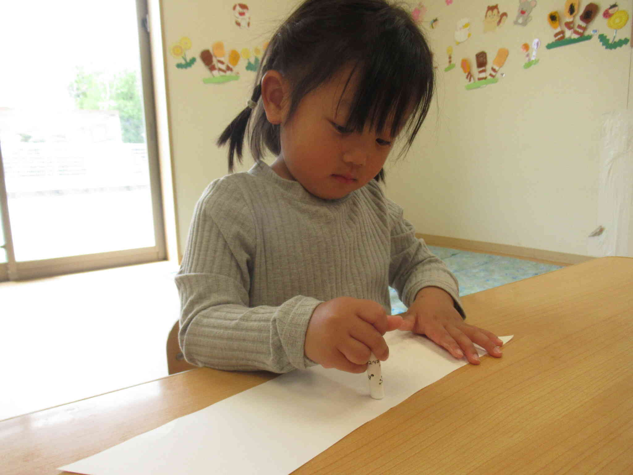 魔法のクレヨンでお絵描きしたよ♪