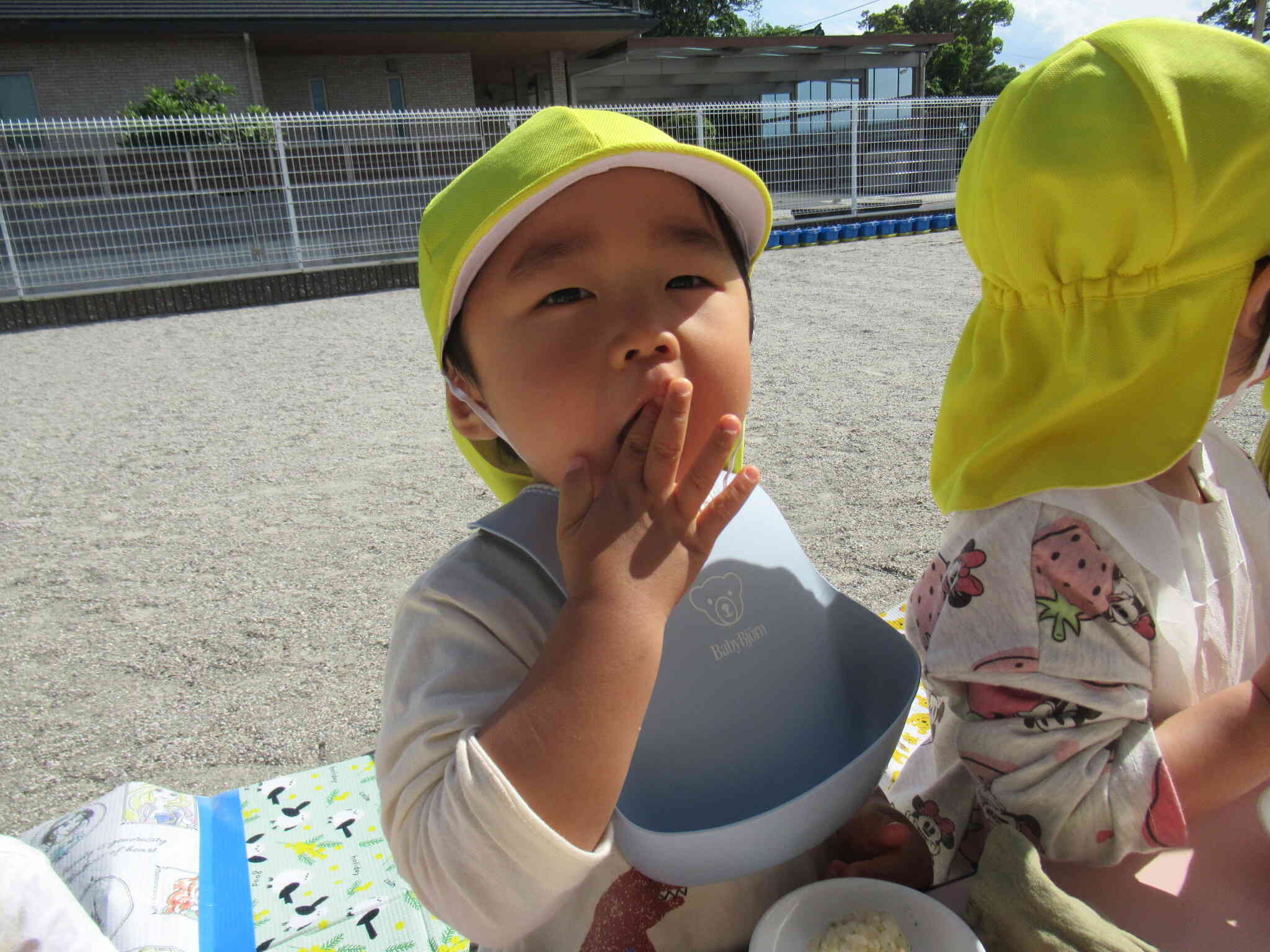 みんなでいただきます♪