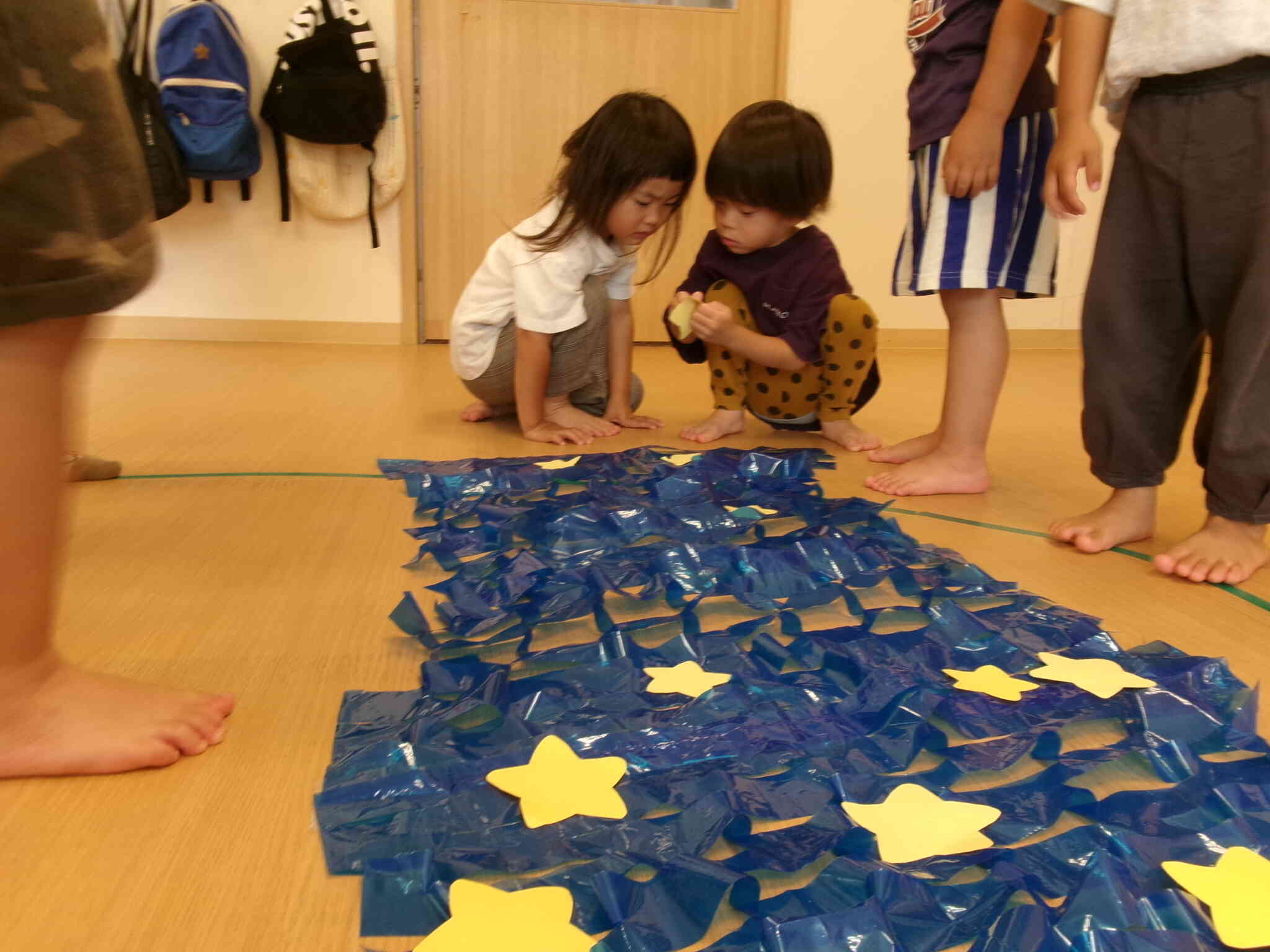 りす組さん⭐︎天の川を作ったよ⭐︎