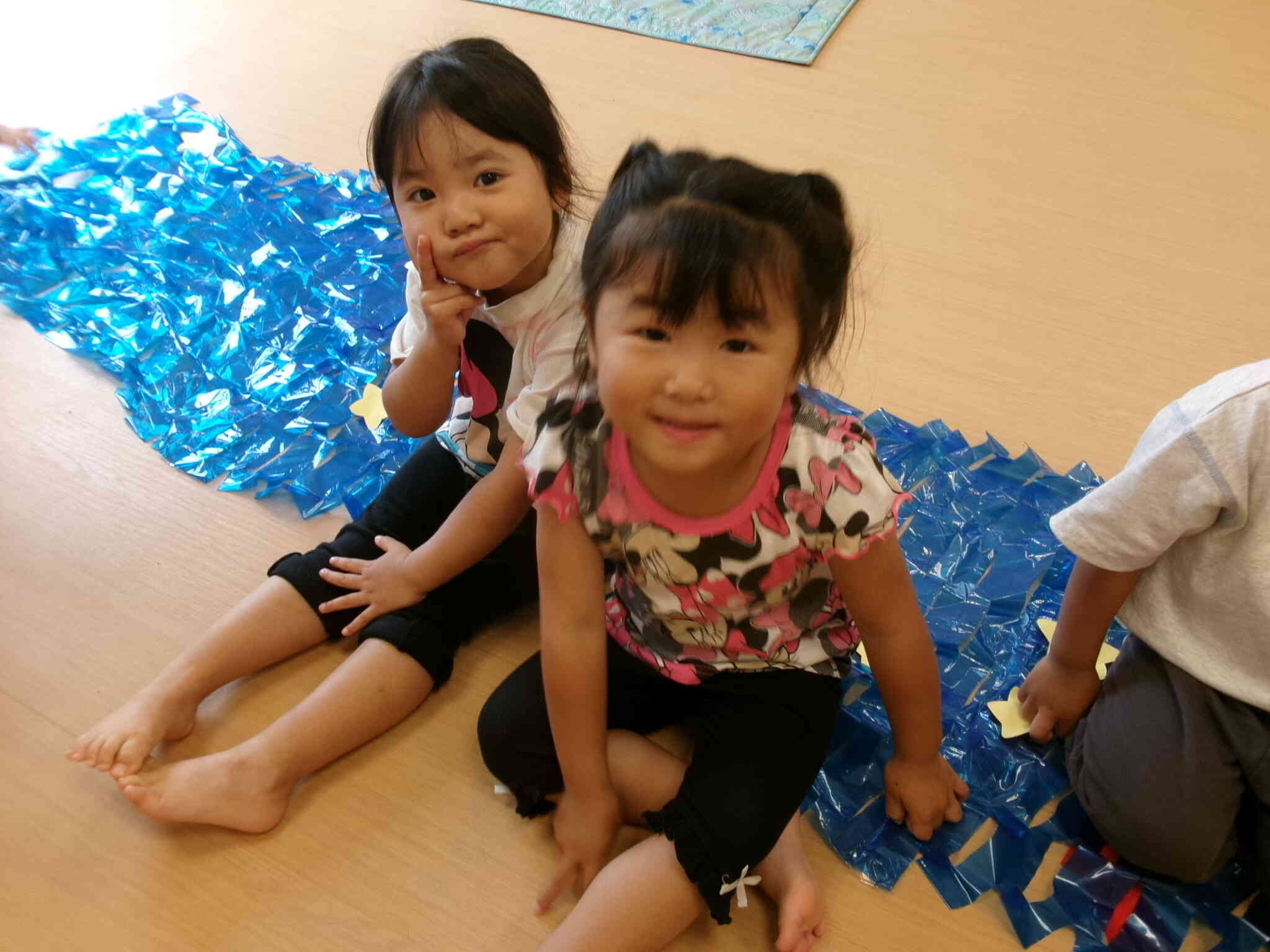 織姫様と彦星様の気分を体験中！！