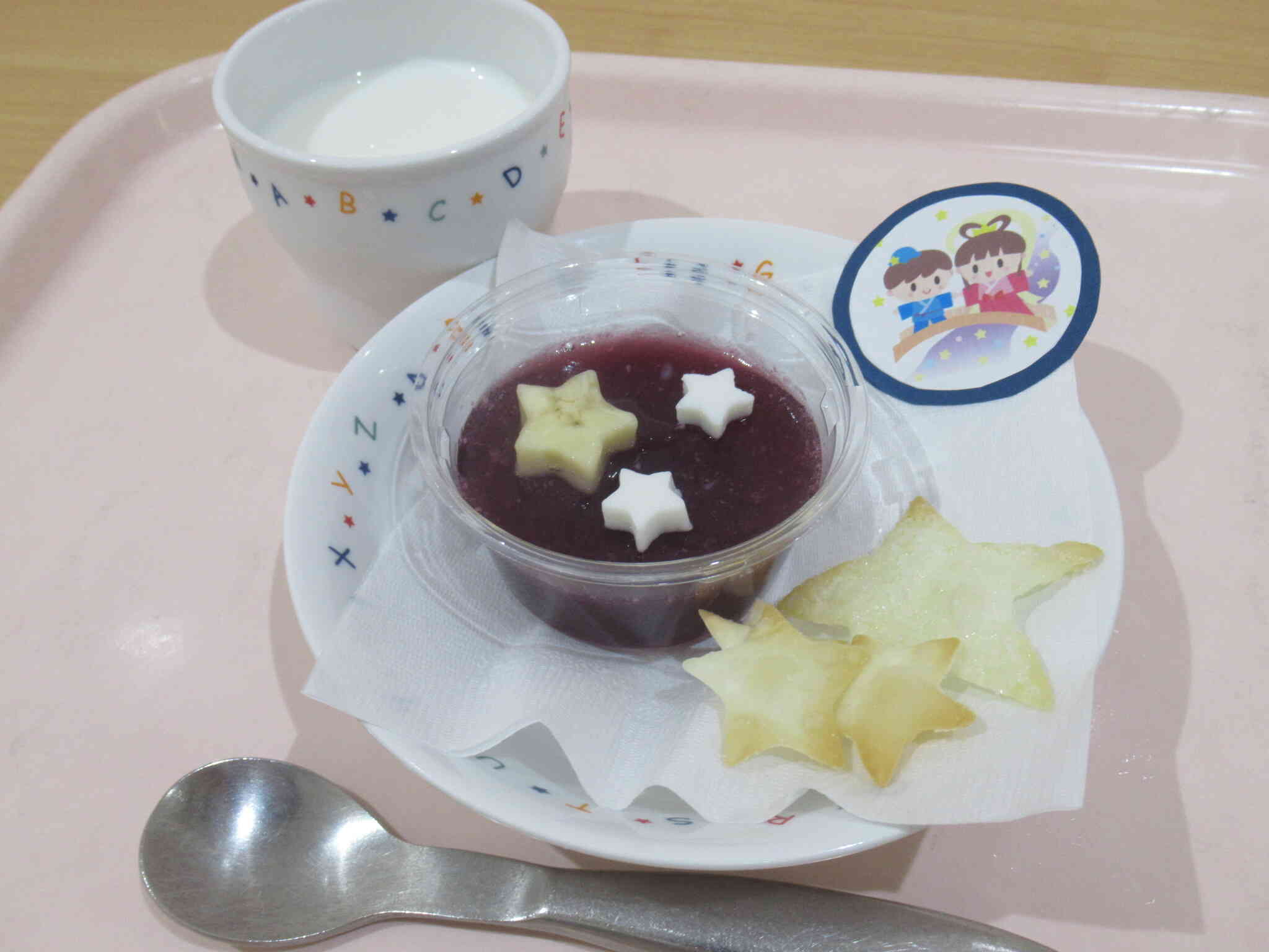 ７月　七夕会のおやつ