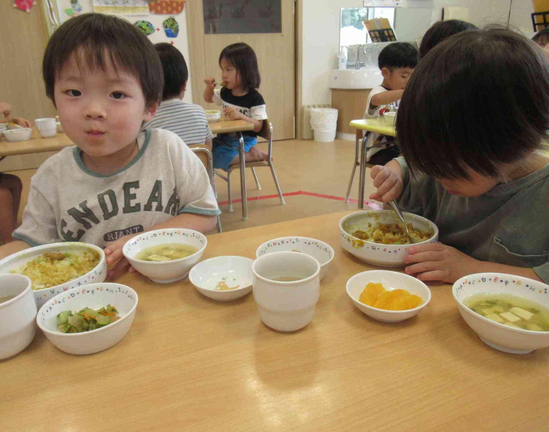 次の日の夏野菜カレーに使いました