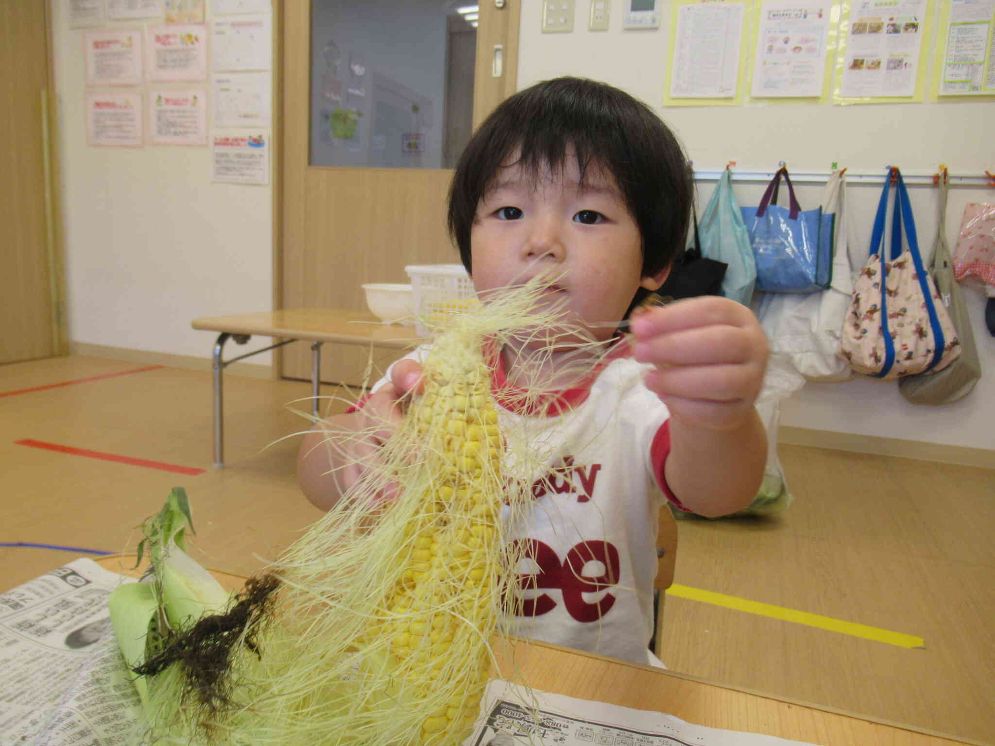 見て！おヒゲがふさふさ！
