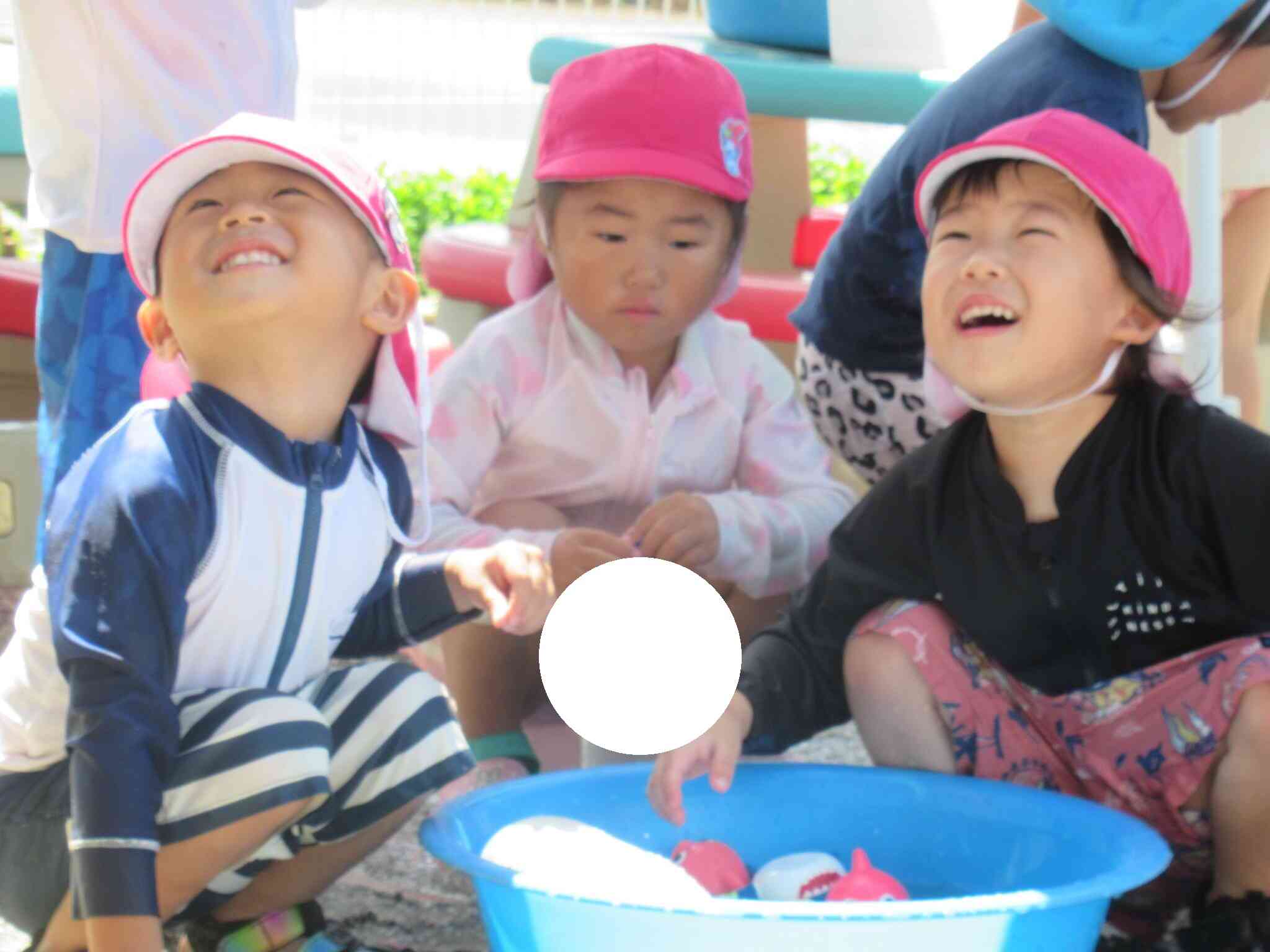 水遊び～りすぐみさん（3歳児）～