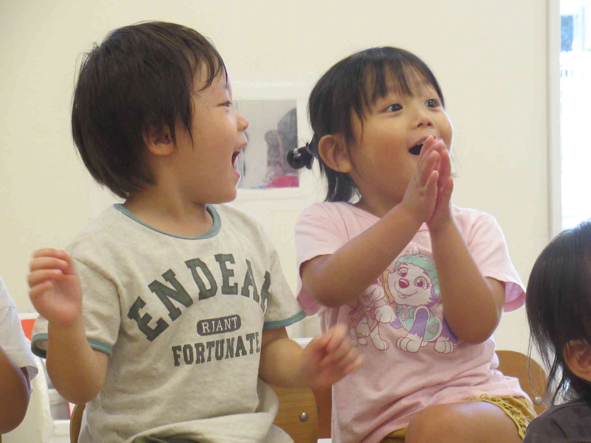 すごーい！！なんでなんだろう！？