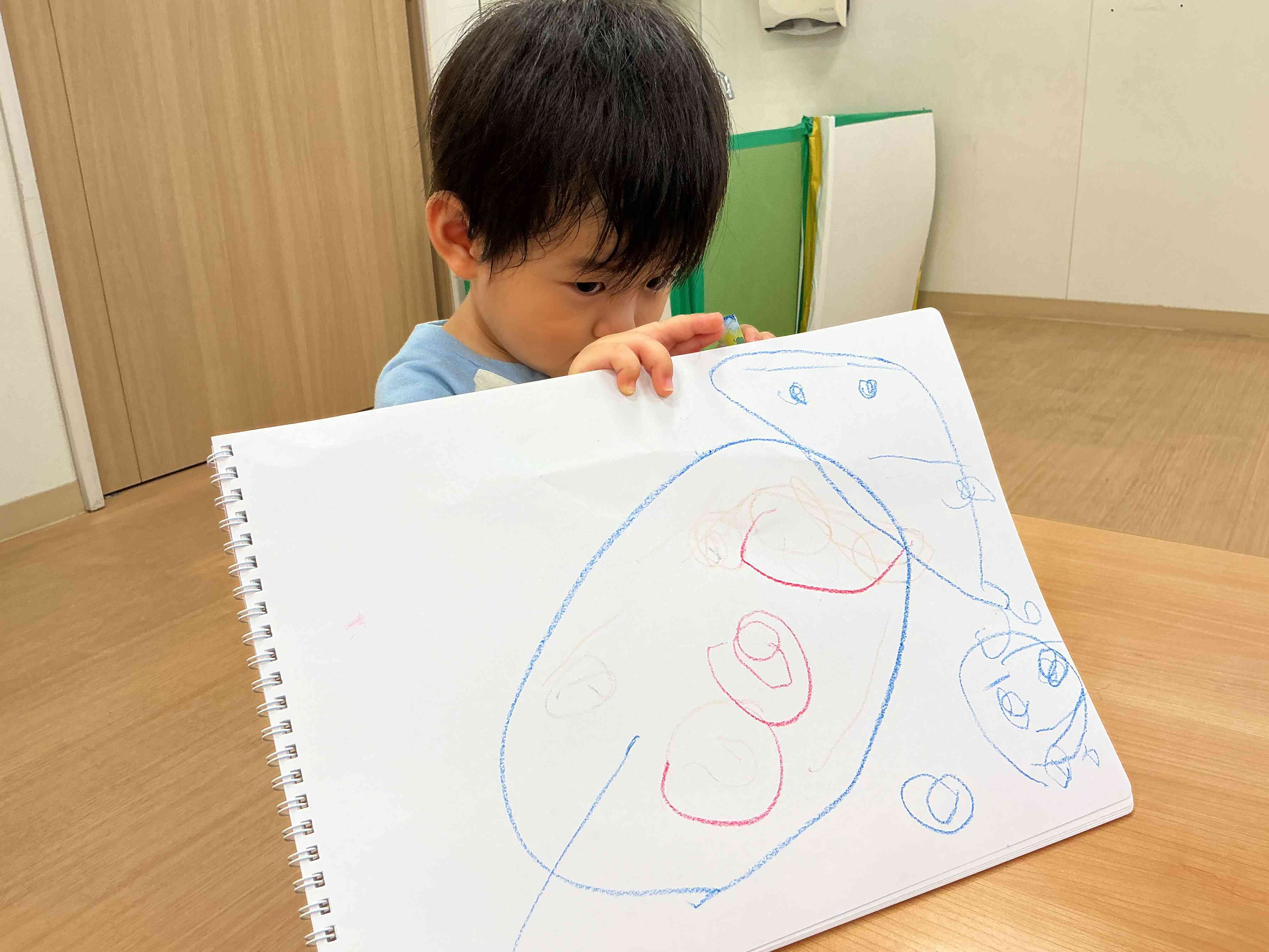 見て見て！描けたよ