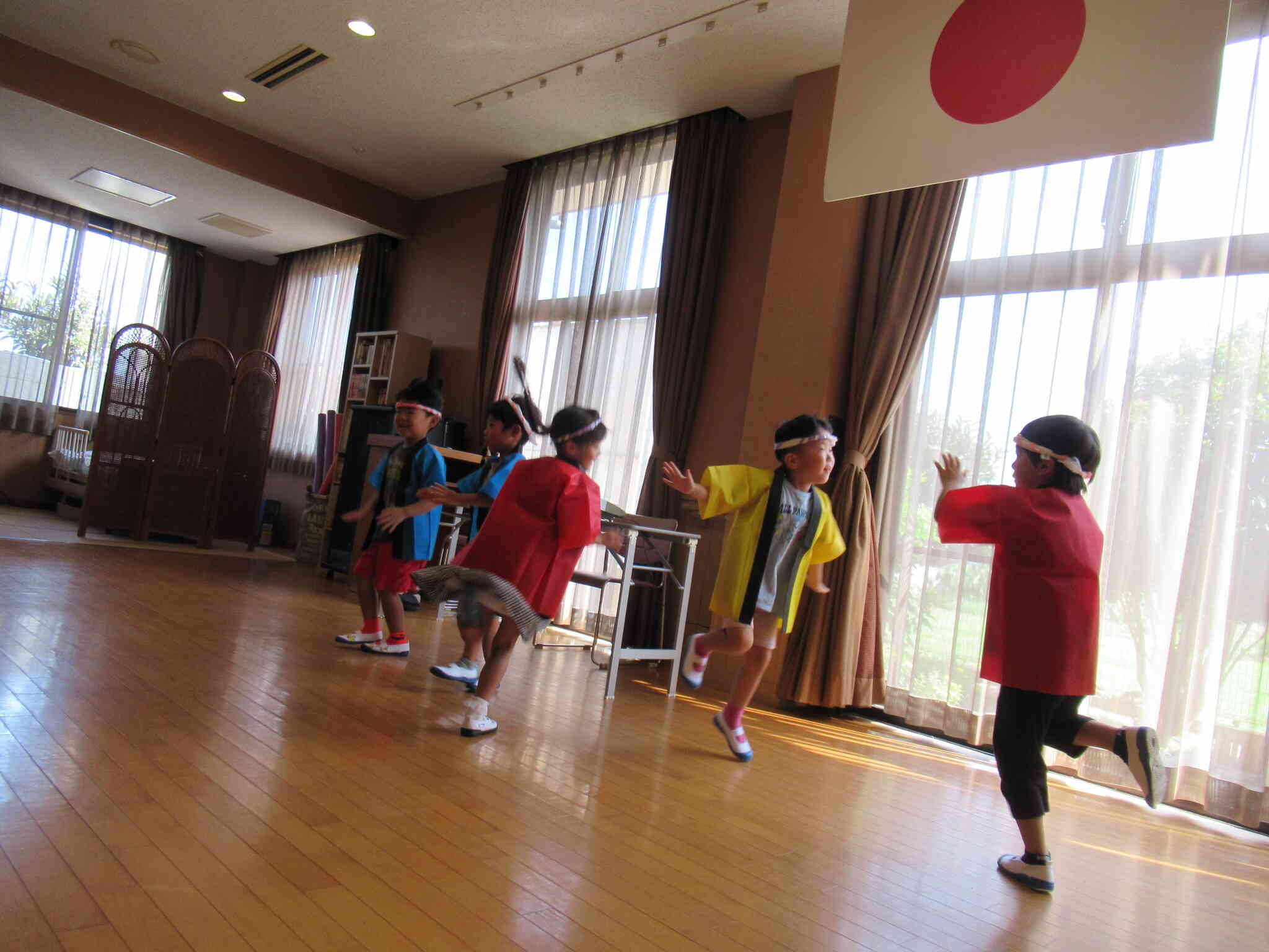 ダンスを披露しました！