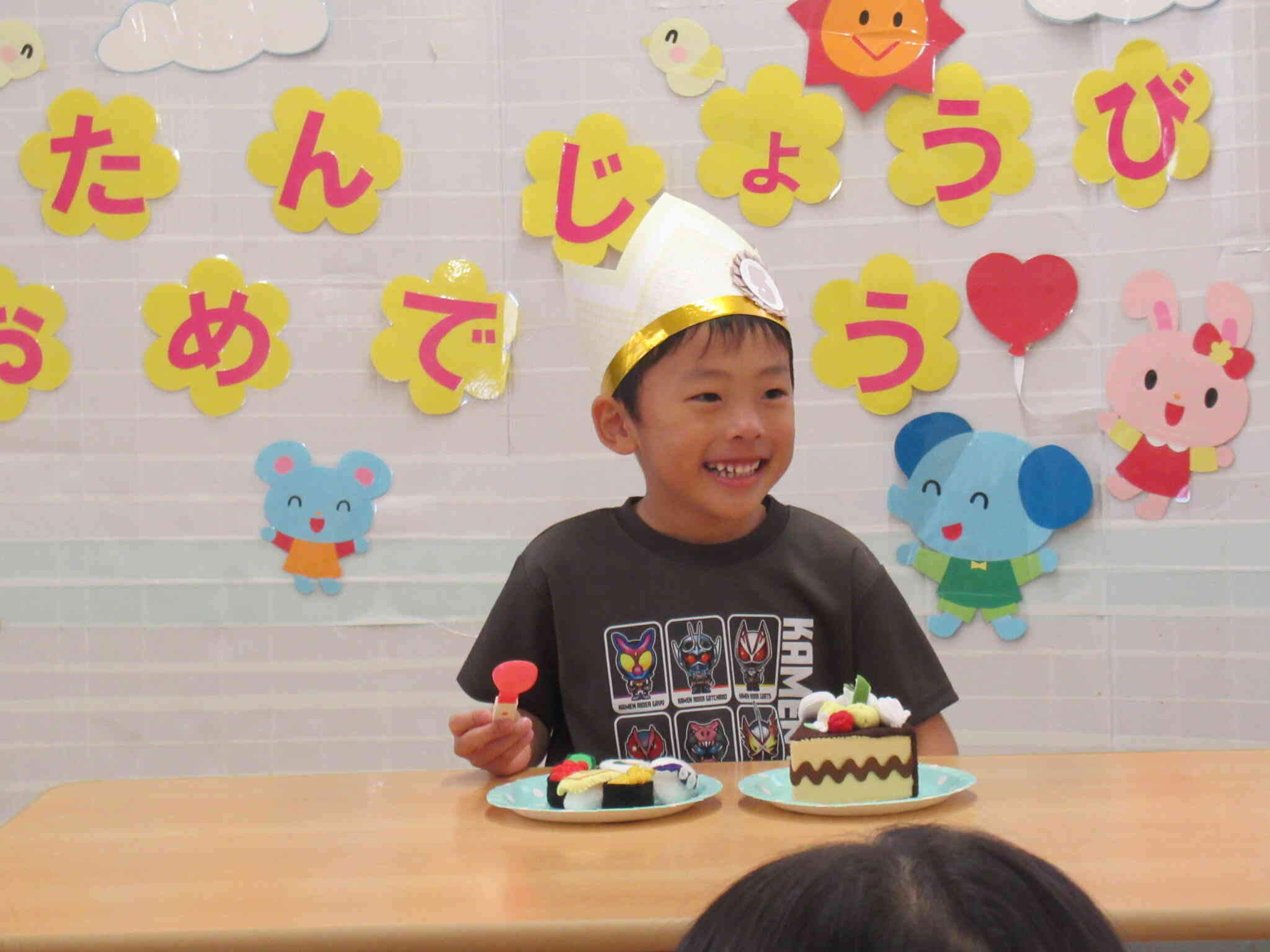 8月のお誕生会♬