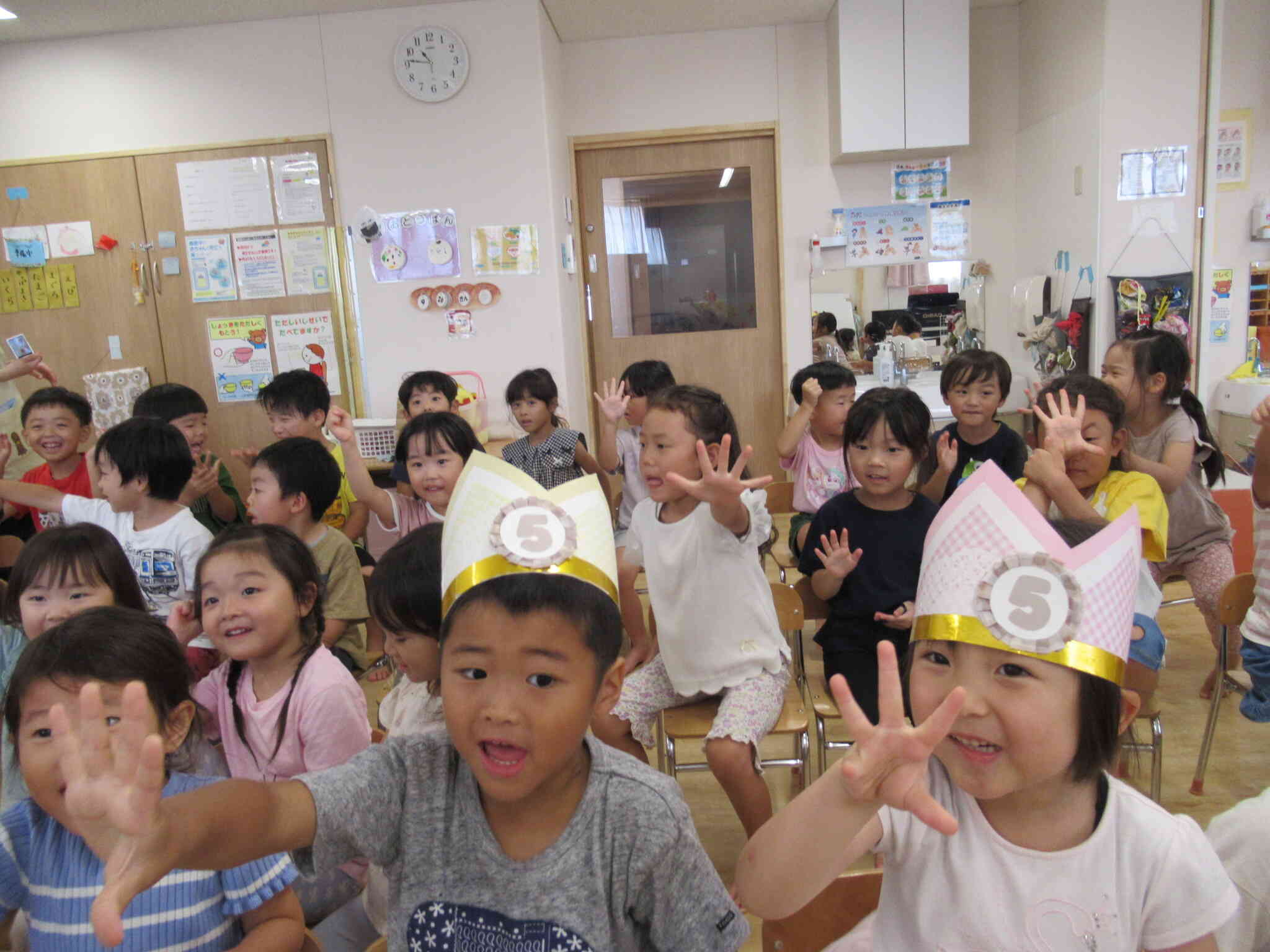 みんなでじゃんけん！とっても盛り上がりました☆
