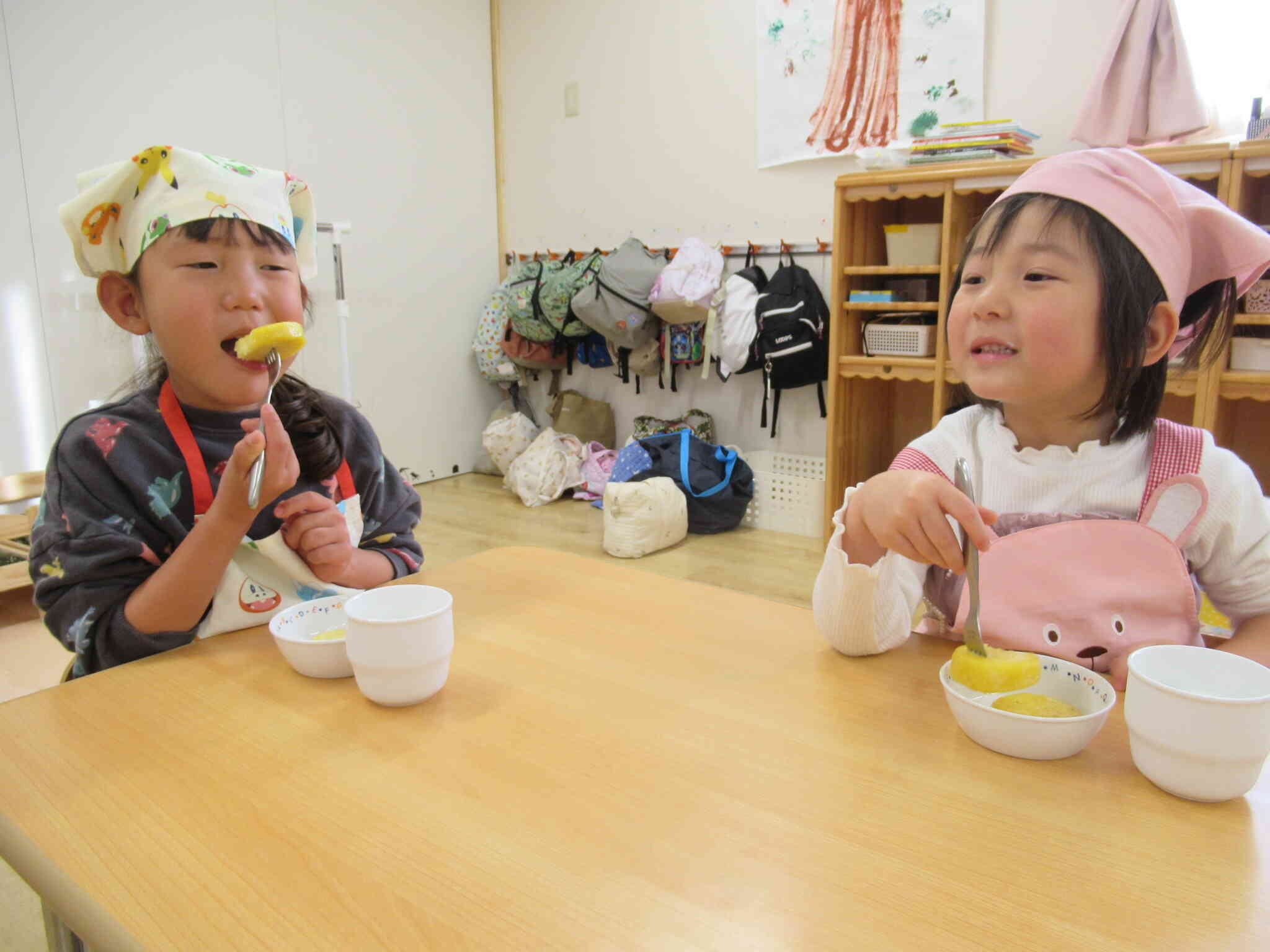 さつま芋が甘いね。バターの味もして美味しい！！