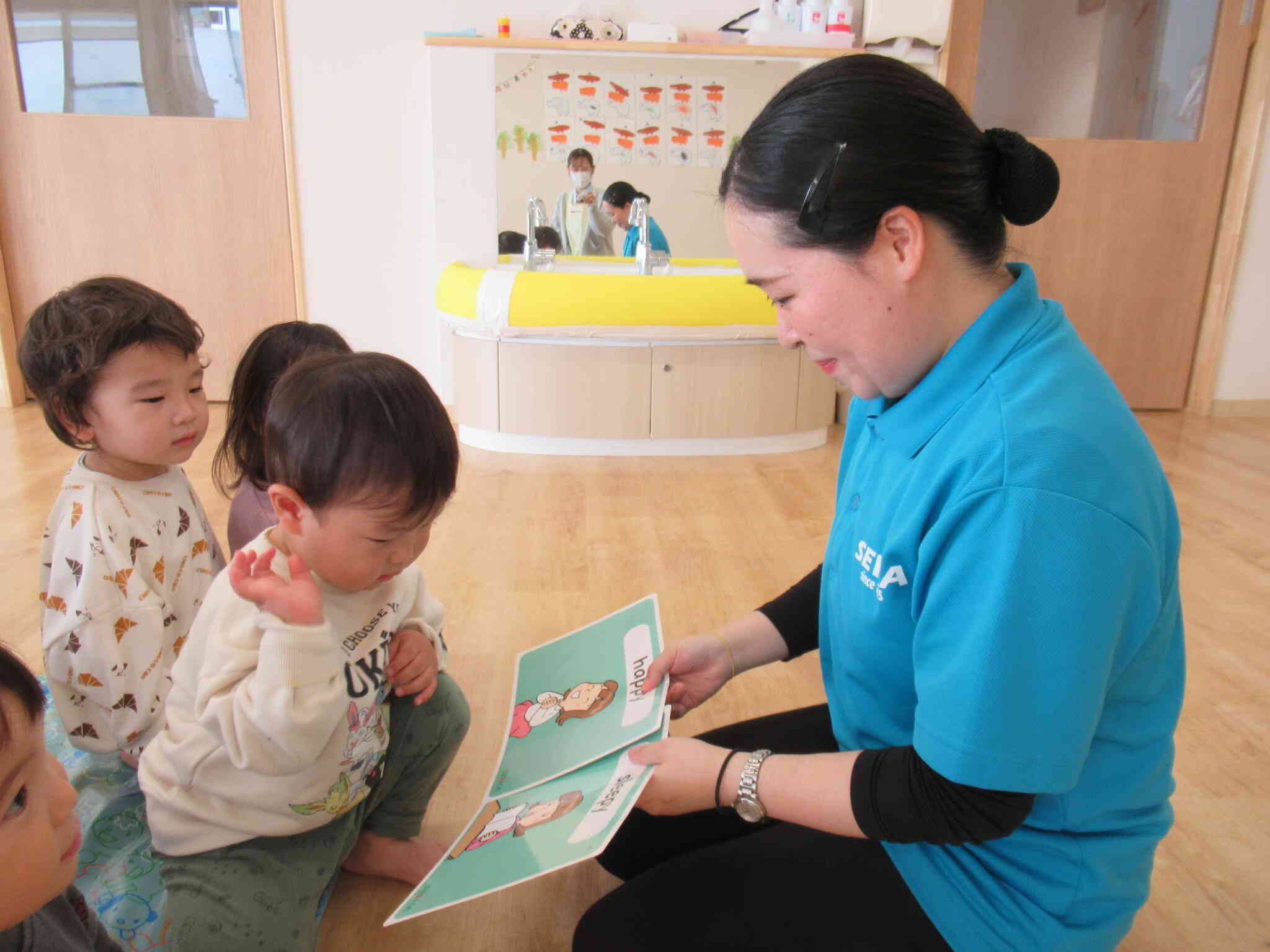 今日も楽しく英語レッスン！