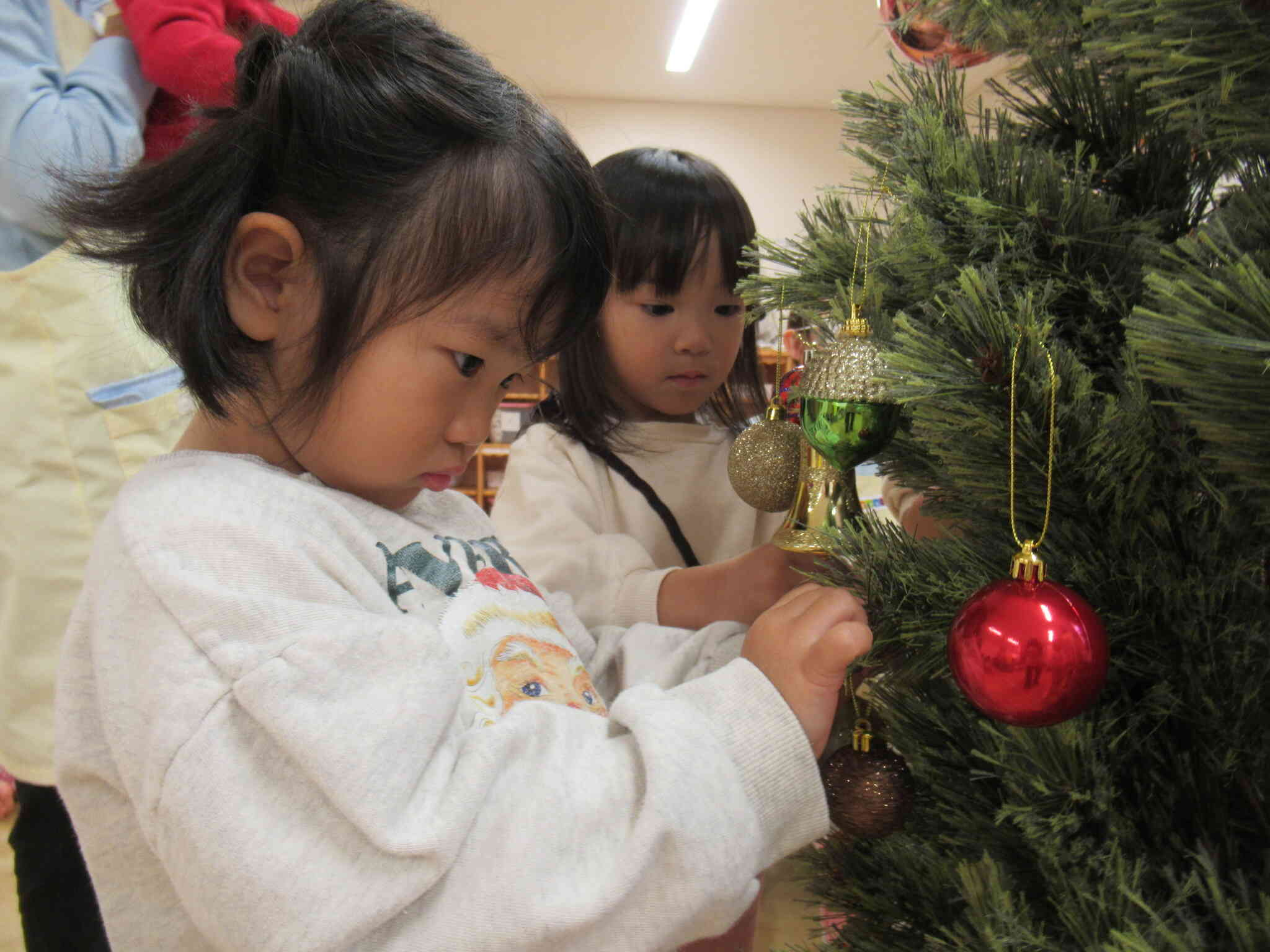 飾り付けをしたよ！！