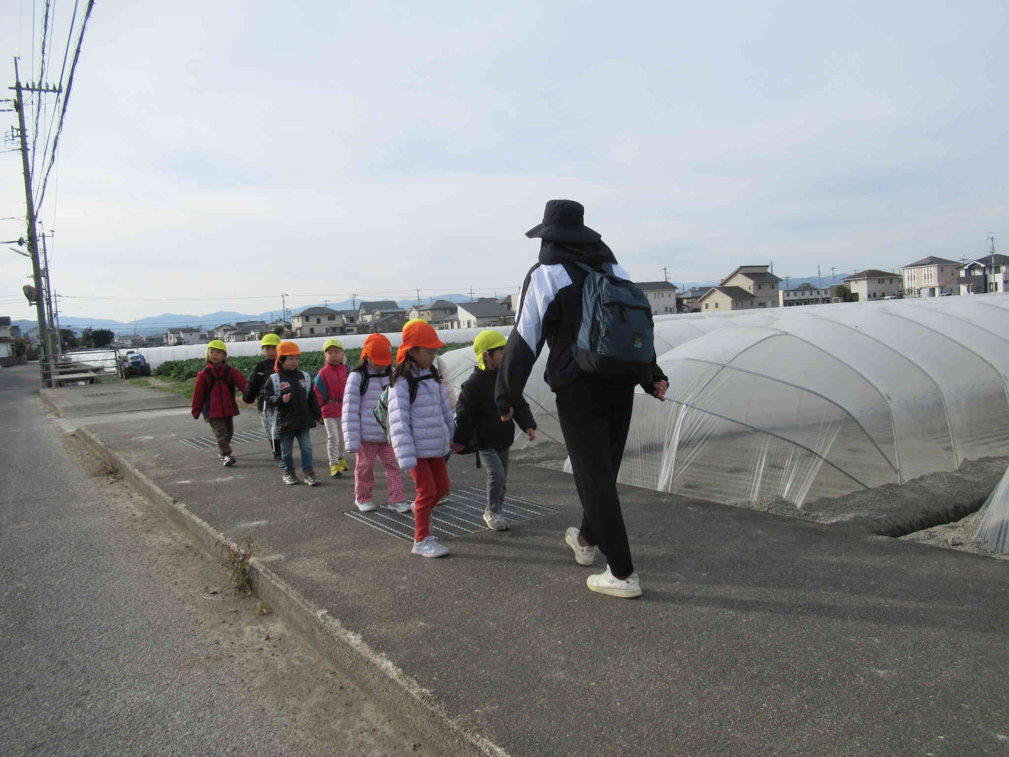 避難所まで歩いてみたよ！