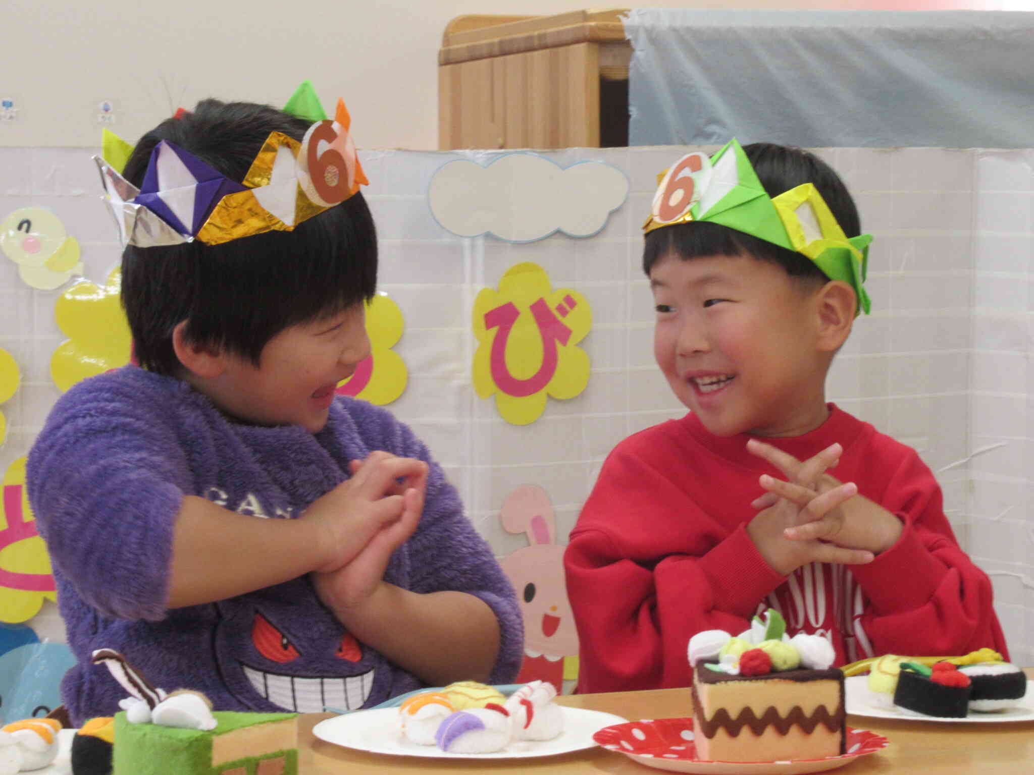 １月生まれのお友だちおめでとう♡