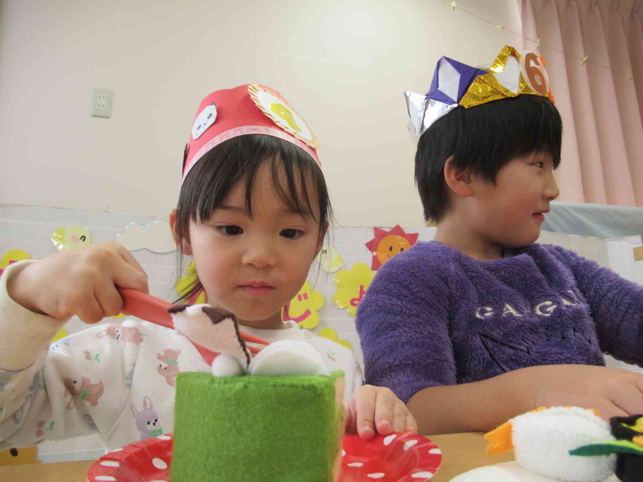 ケーキをえらんでね♡