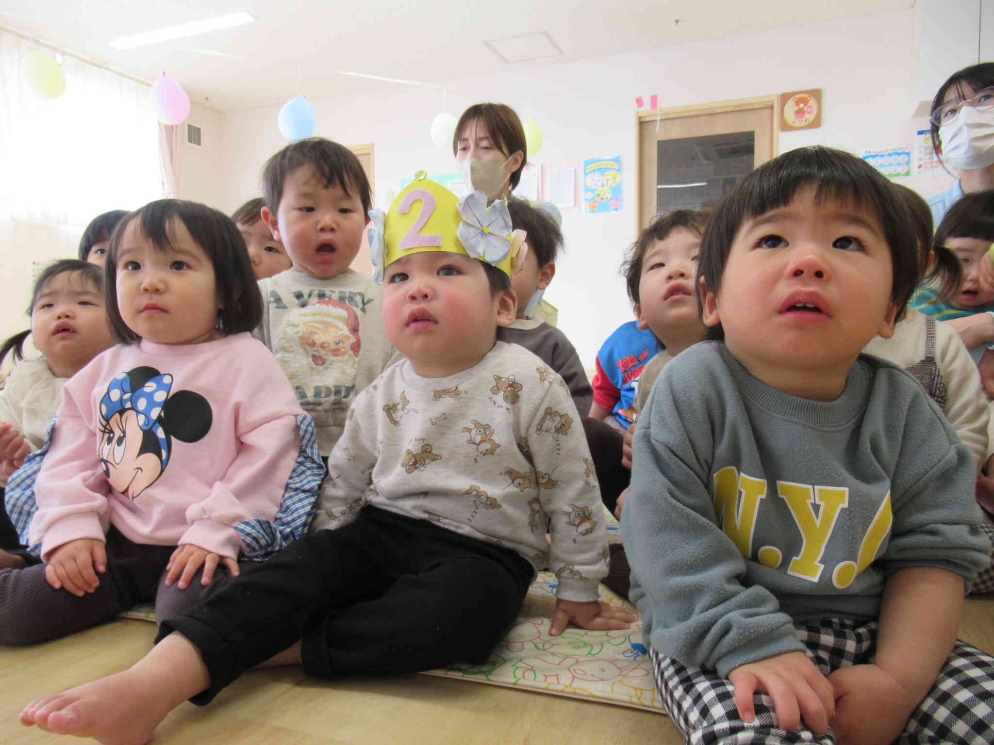 みんな一緒に♪