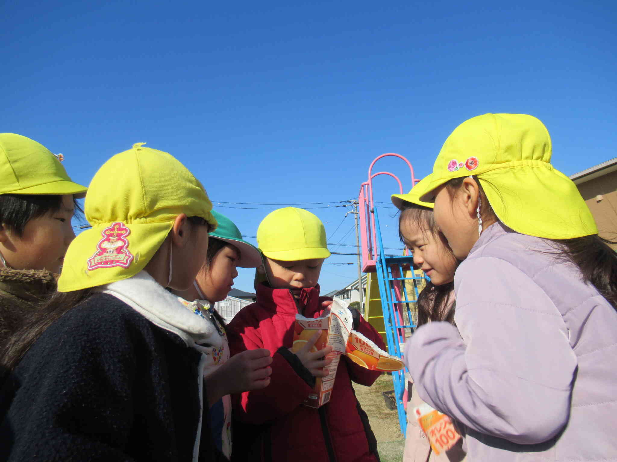 寒い朝もわくわく！