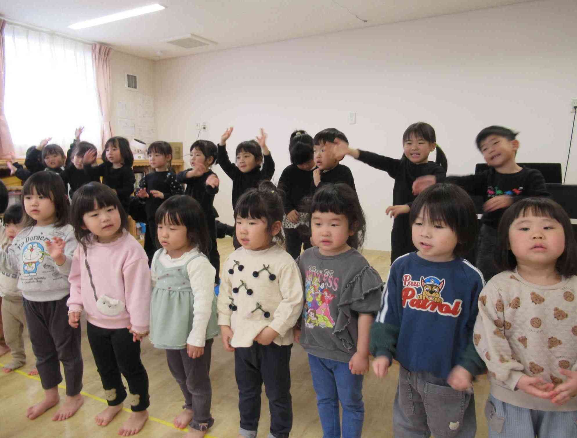 もうすぐ発表会♡うさぎぐみ♡りすぐみ♡