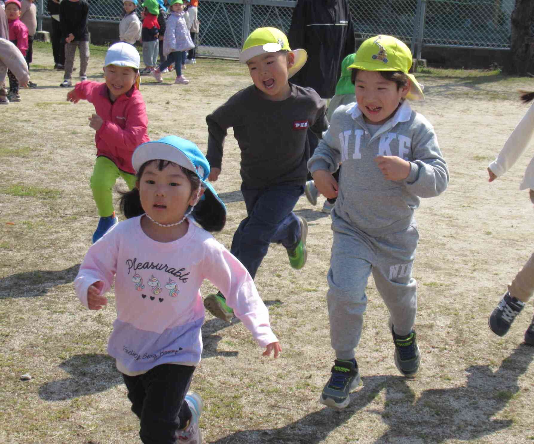 元気いっぱいに遊んだよ！！