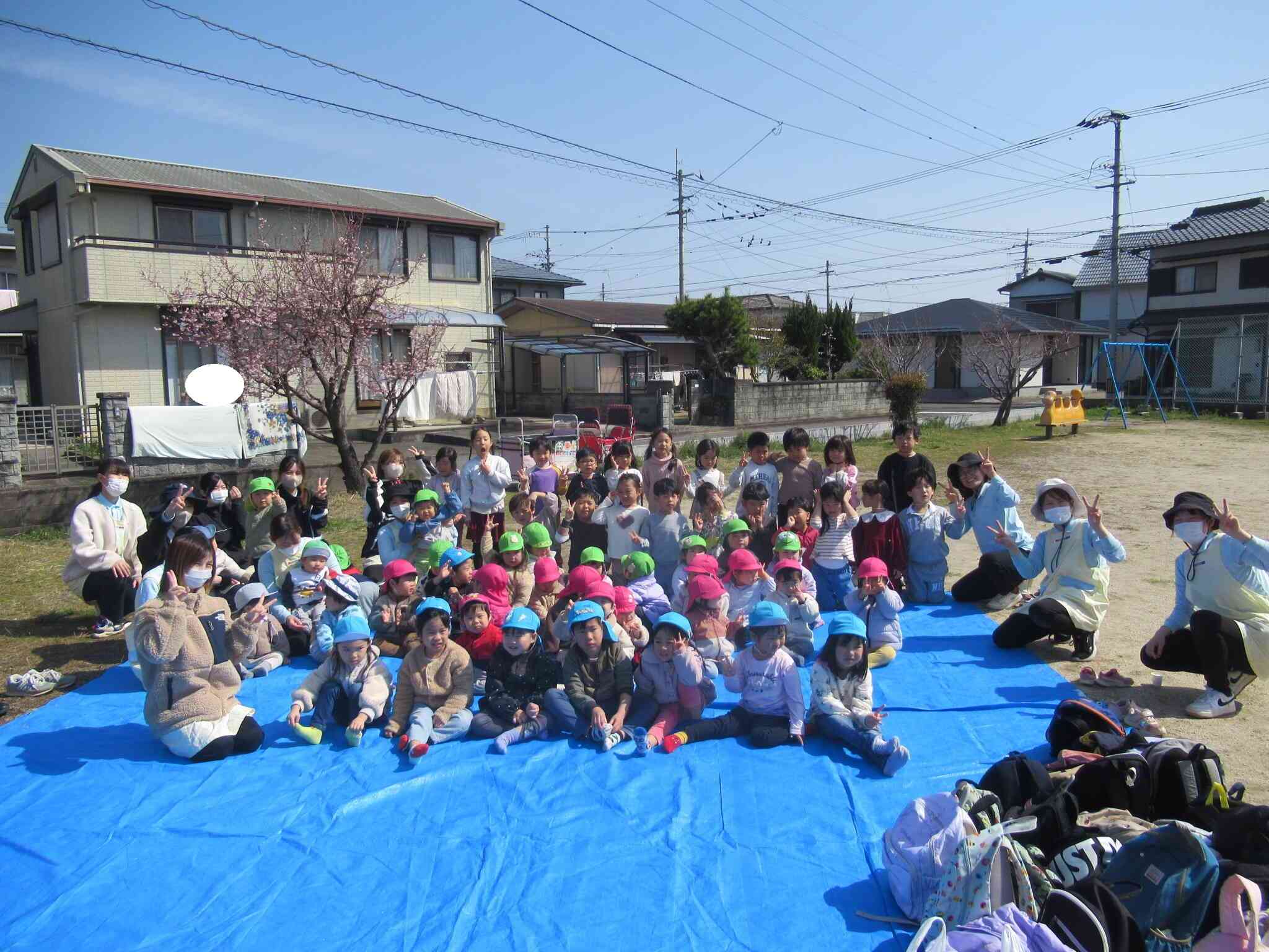 みんなでお散歩に行けてよかったね☆
