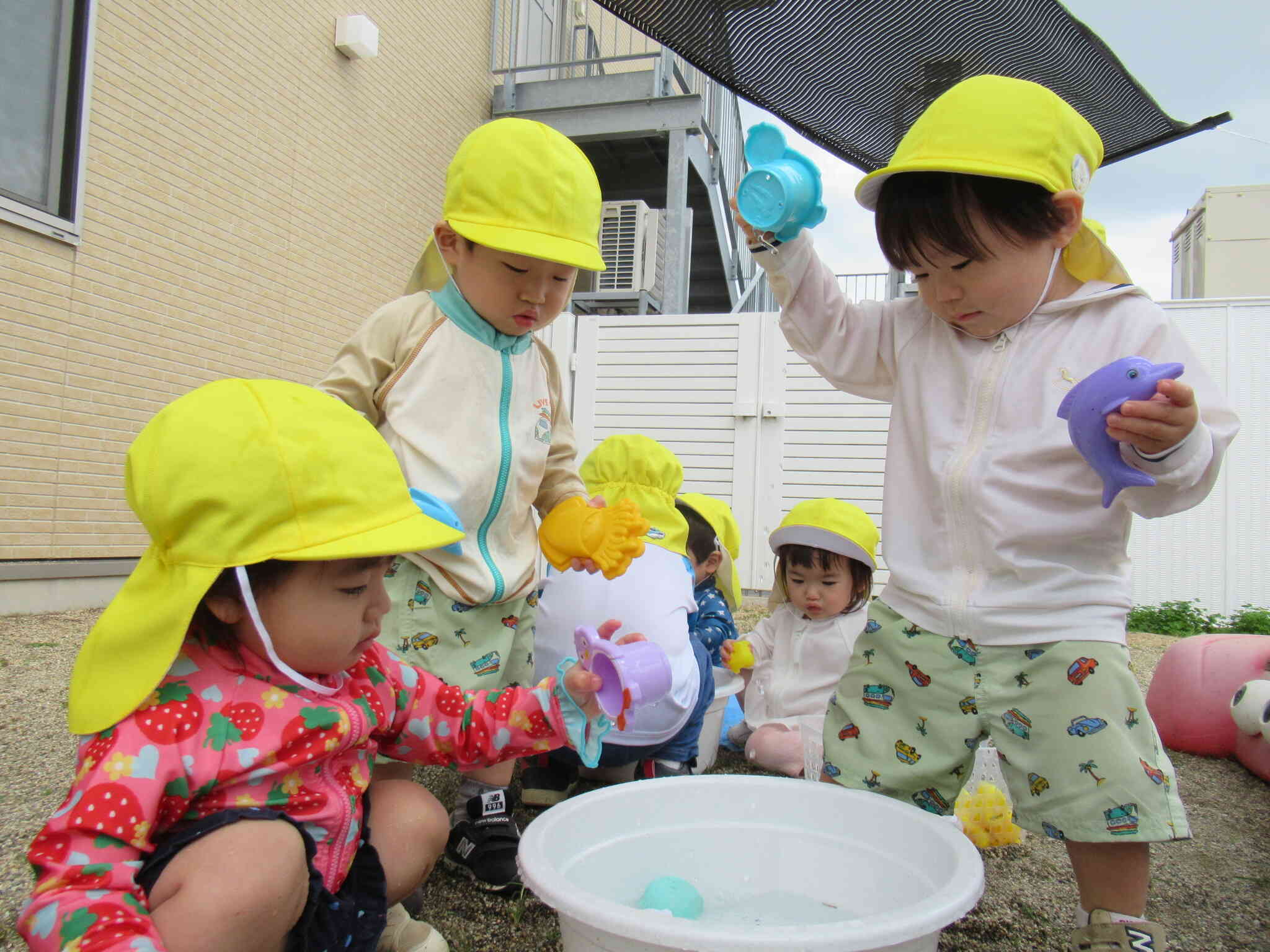みんなだいすき水遊び♡