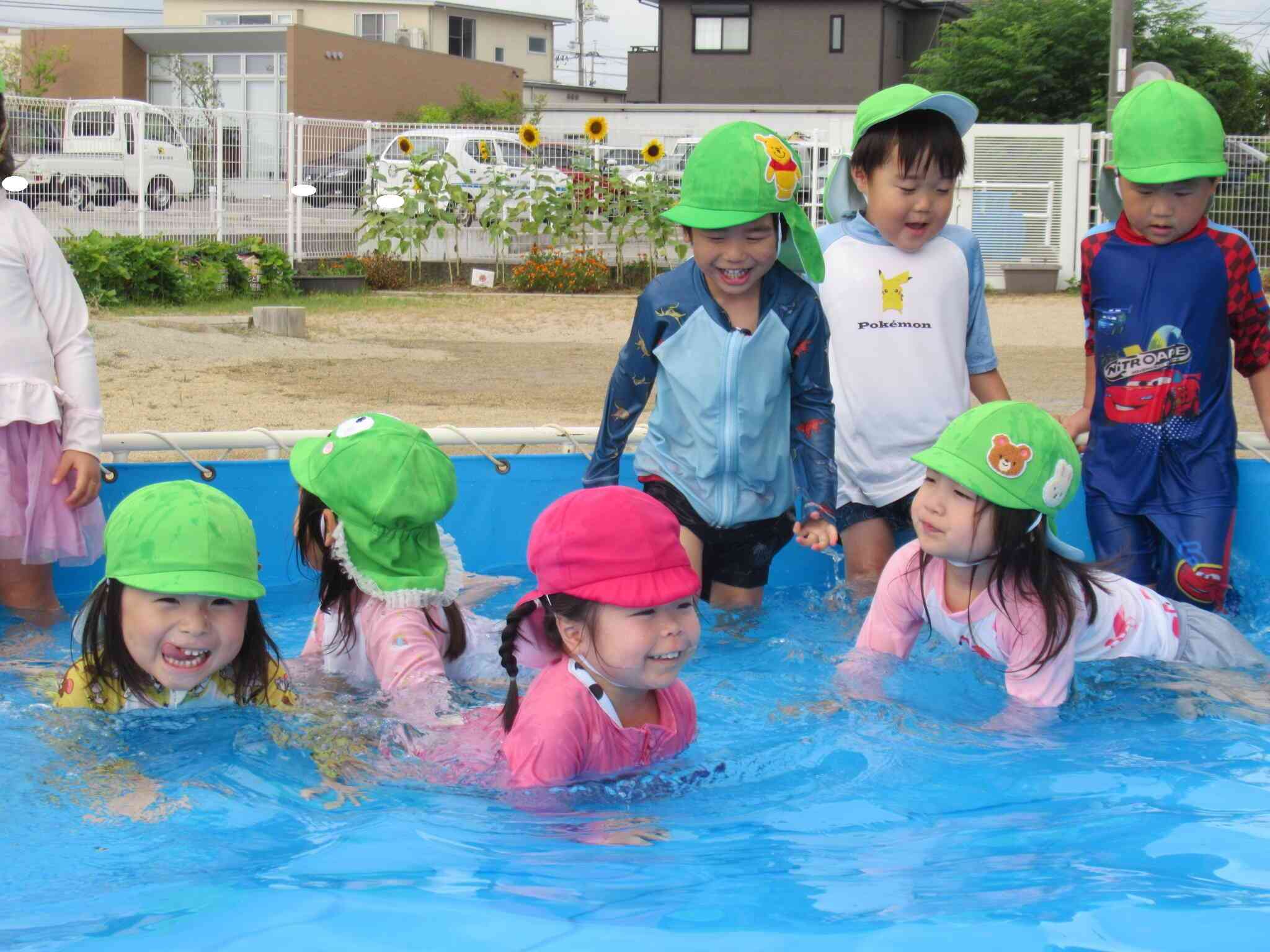 楽しかったプール遊び☆彡