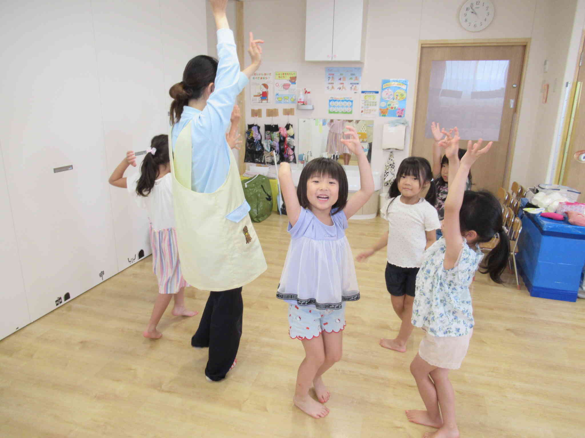 阿波踊りの練習をしたよ☆