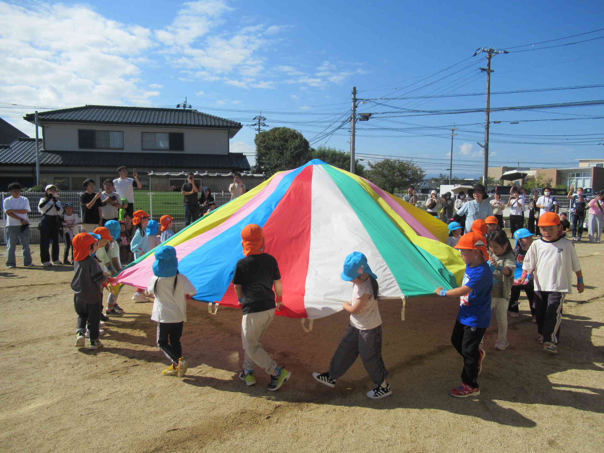 運動会～きりん組(5歳児)・ぱんだ組(4歳児)～