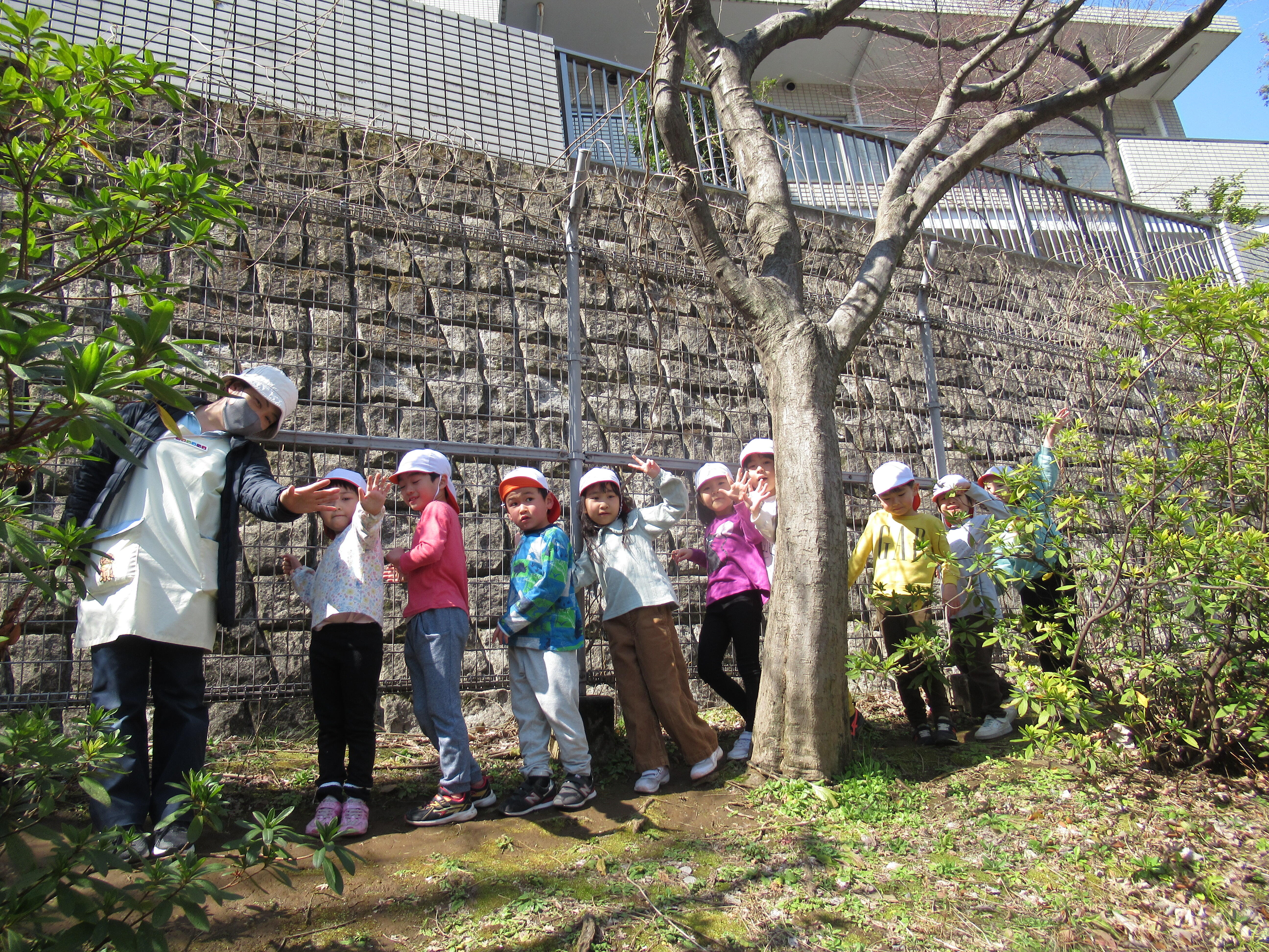 春から小学生になる去年の年長さんとの思い出。