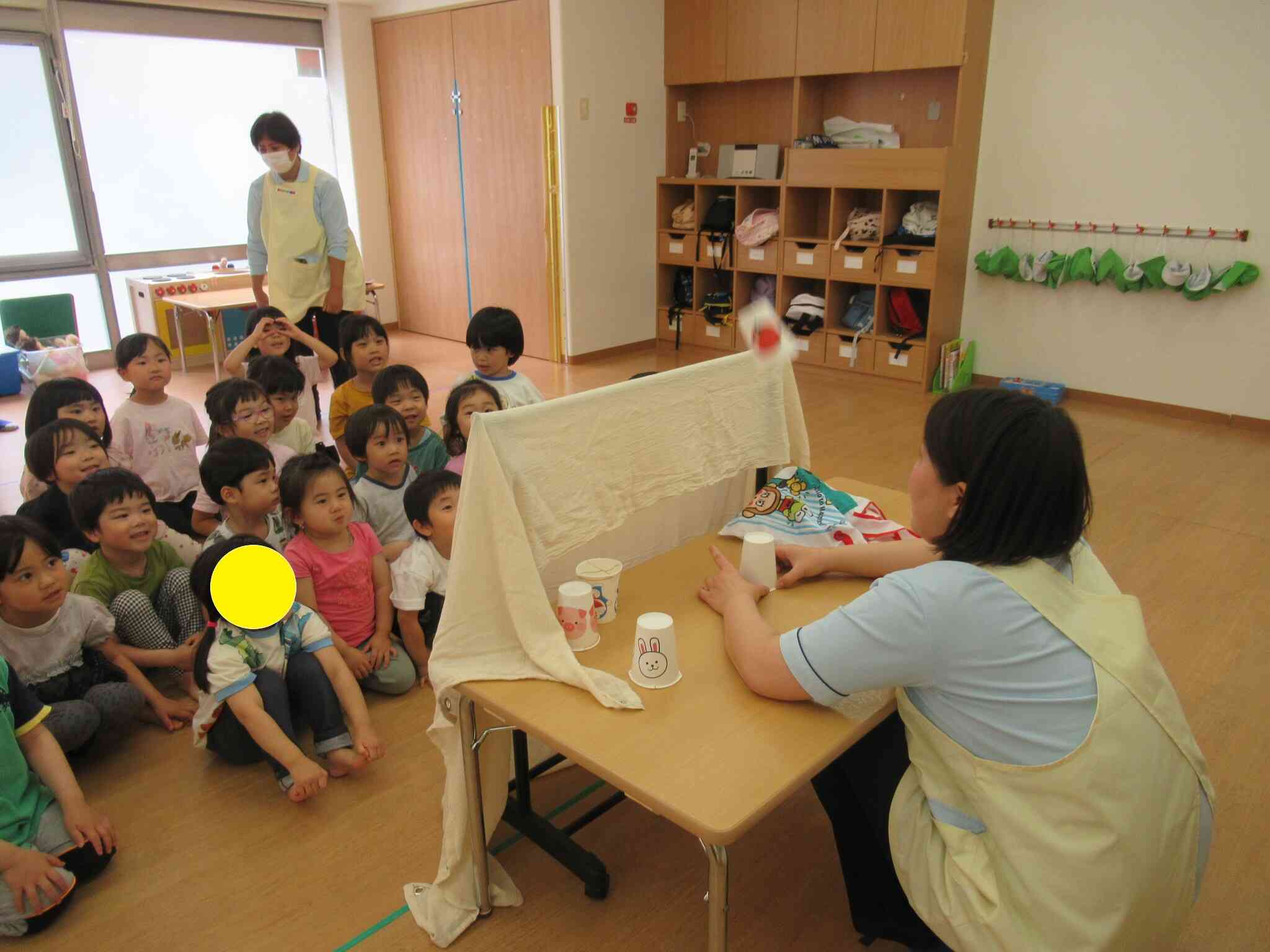 毎回変わる保育士の出し物