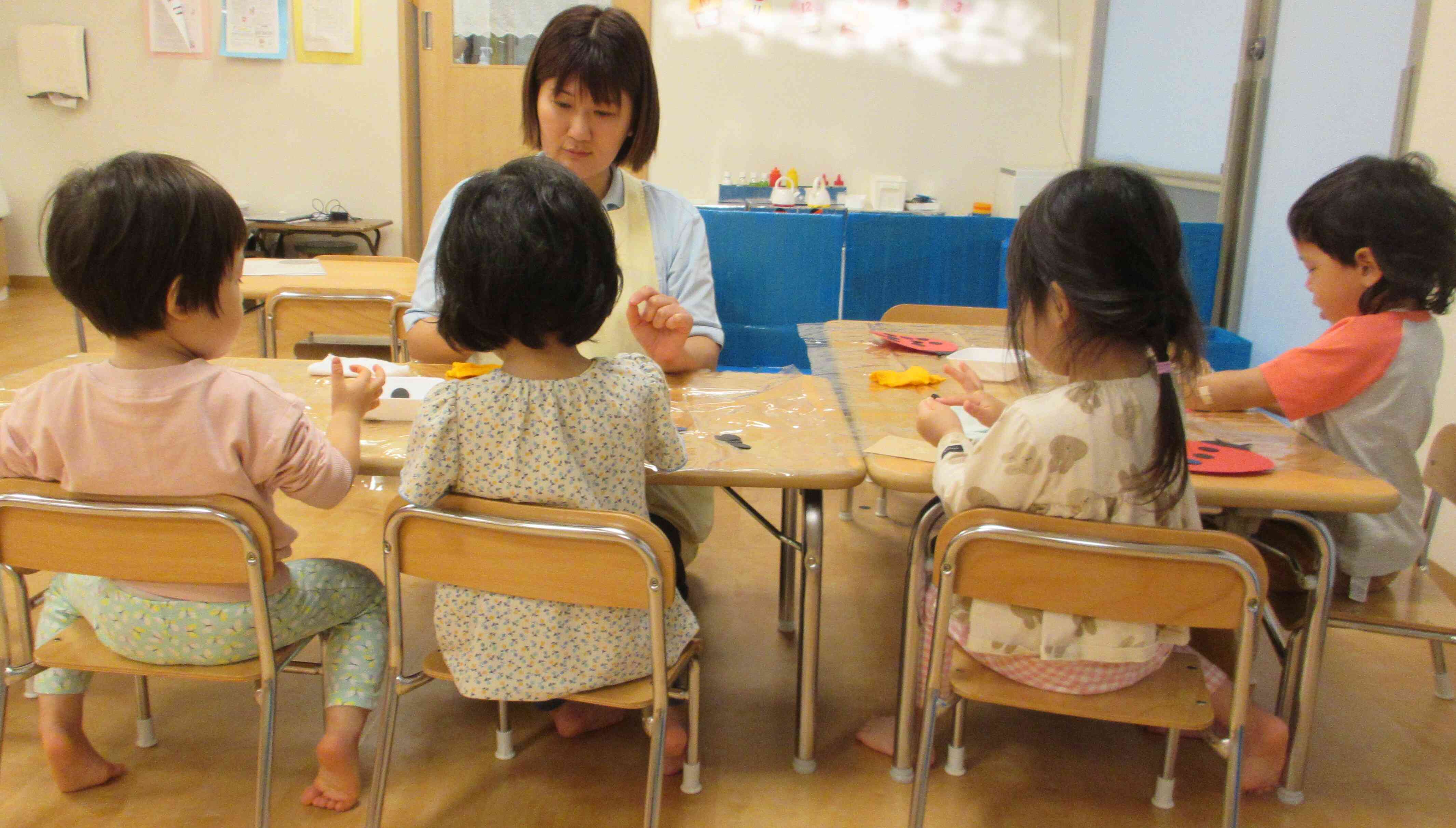 2歳児　てんとう虫