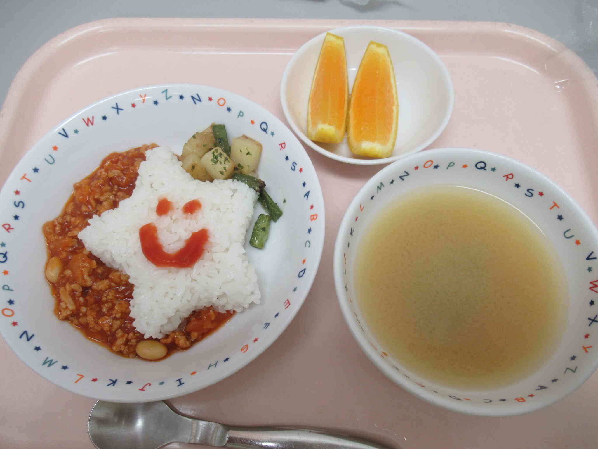 7月24日のお楽しみ給食！