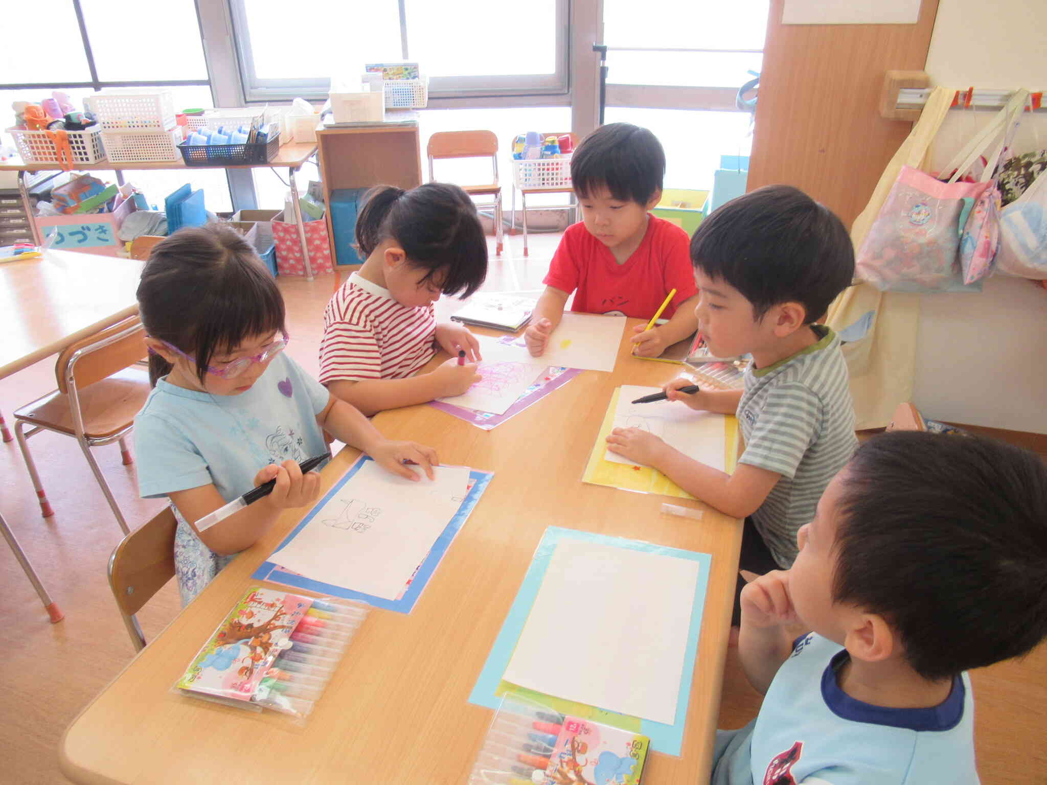 4歳児　室内遊びでの楽しみ