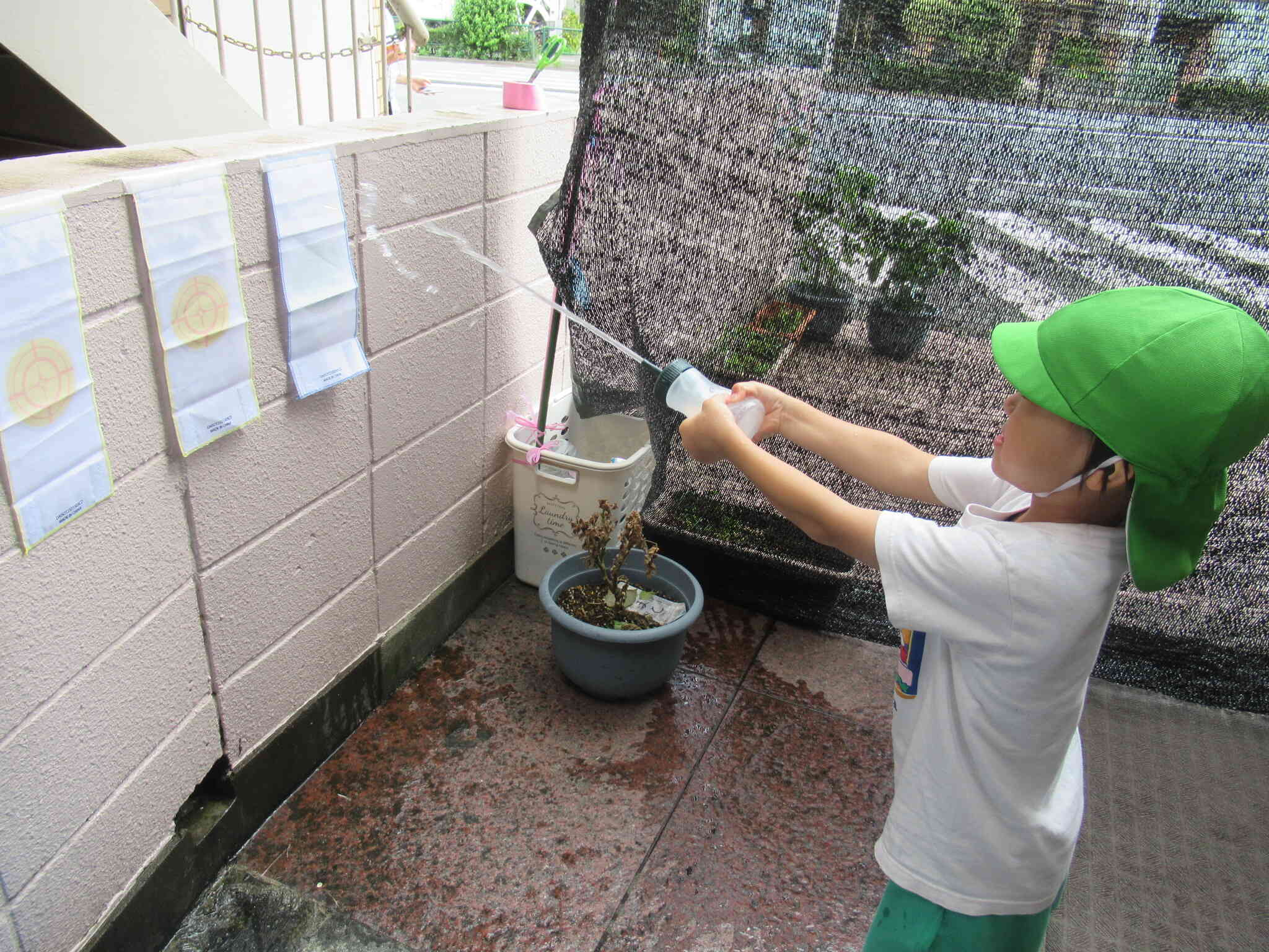 5歳児　暑い夏も元気いっぱい！